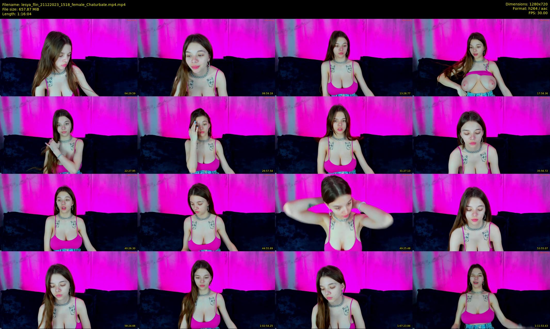 lesya_flin — 77 minute Chaturbate female cam show recording, 720p, Dec 21, 2023