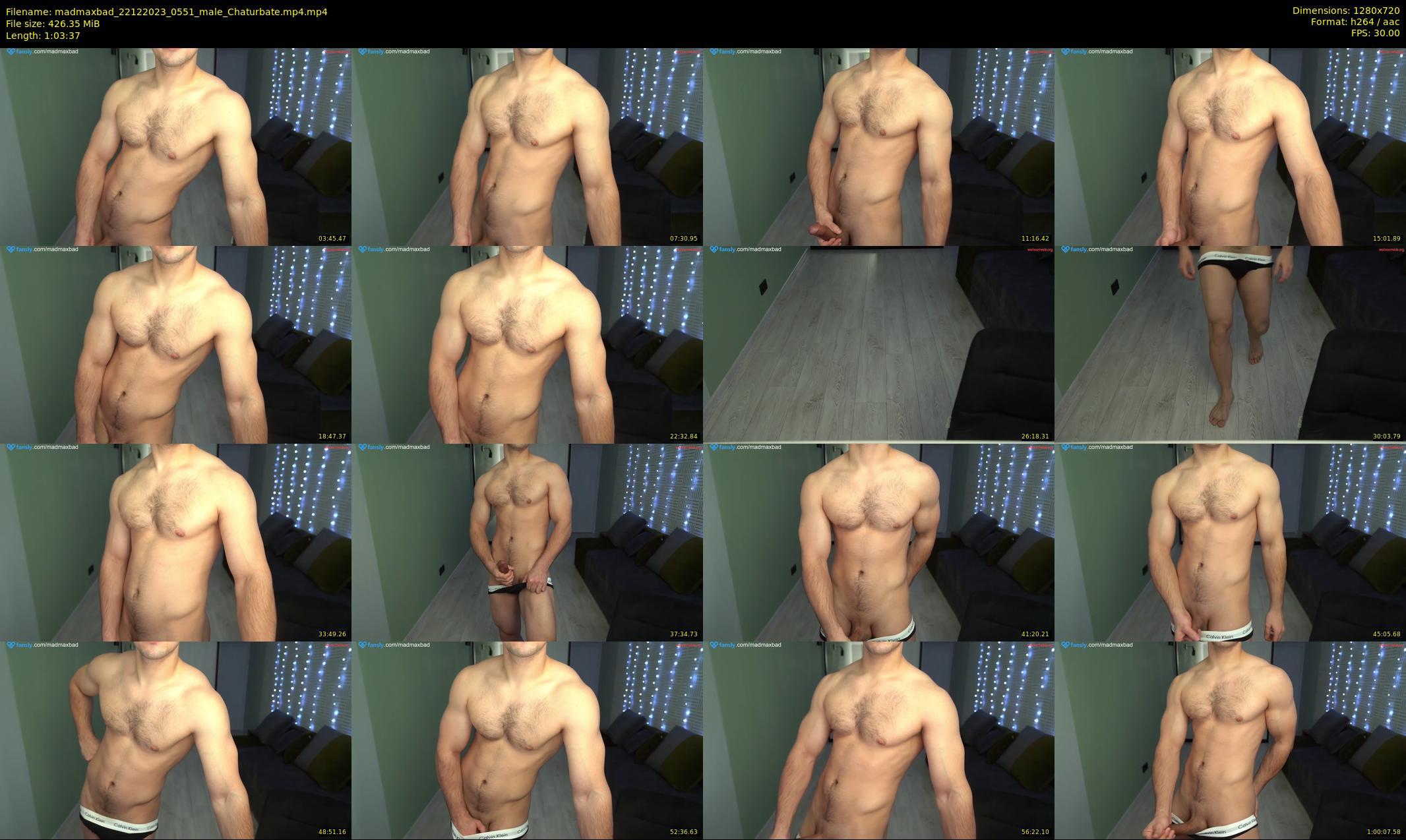 madmaxbad — 64 minute Chaturbate male cam show recording, 720p, Dec 22, 2023