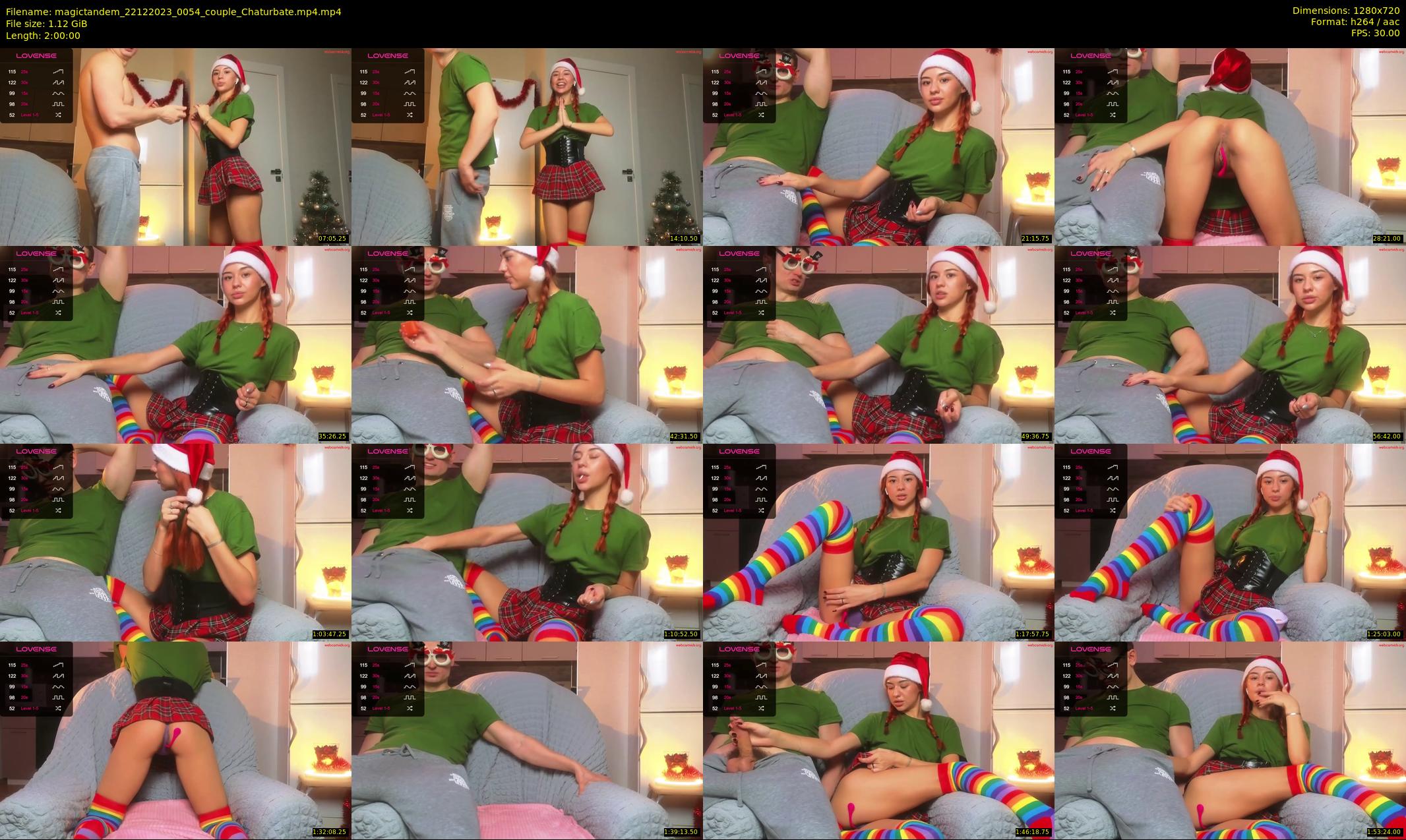 magictandem — 120 minute Chaturbate couple cam show recording, 720p, Dec 22, 2023
