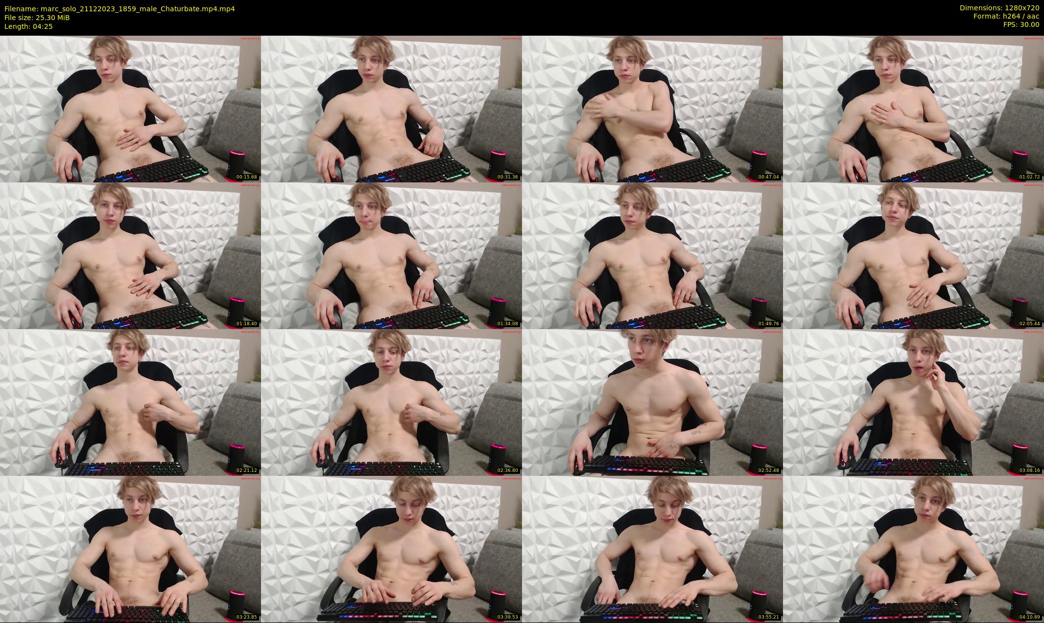marc_solo — 5 minute Chaturbate male cam show recording, 720p, Dec 21, 2023