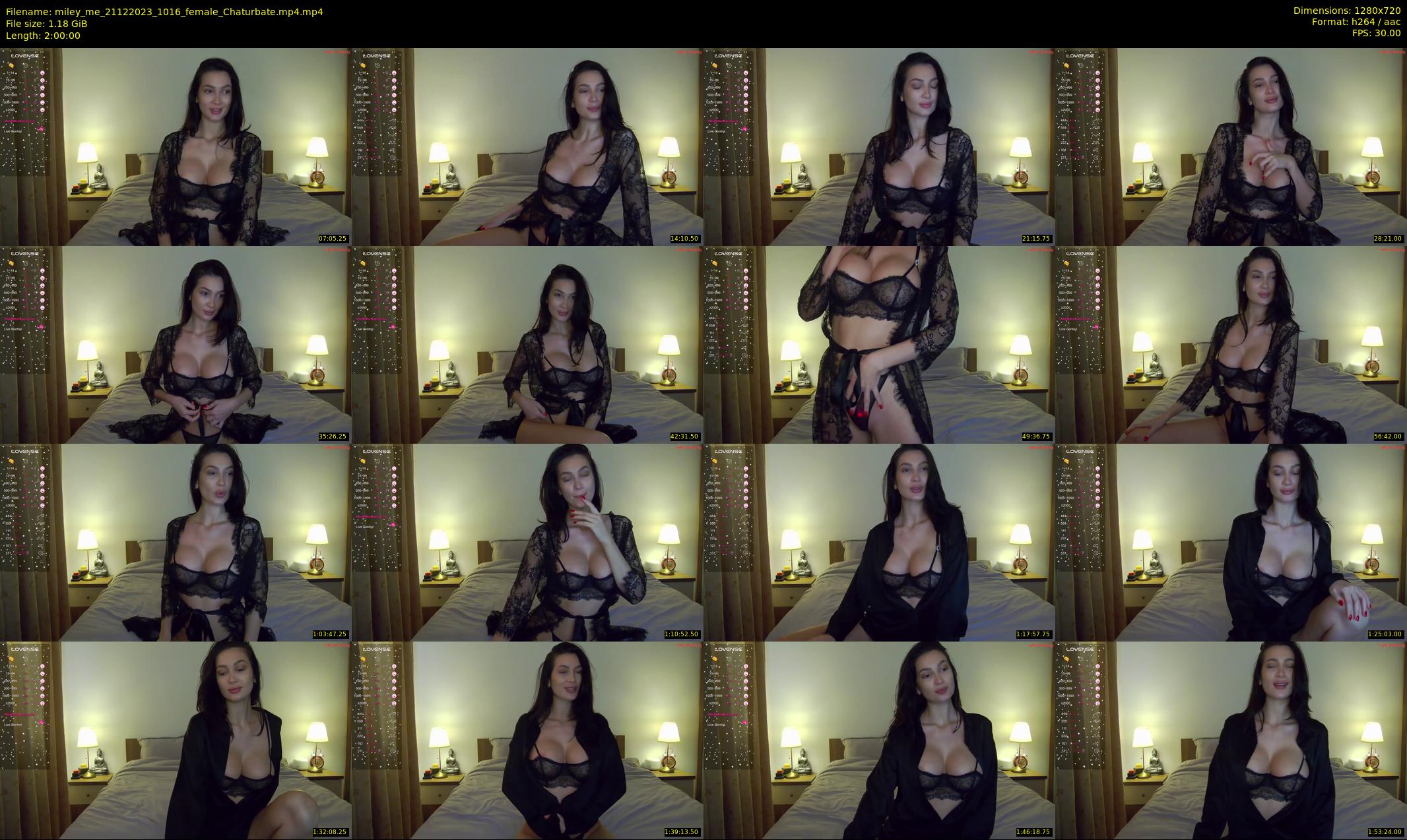 miley_me — 120 minute Chaturbate female cam show recording, 720p, Dec 21, 2023