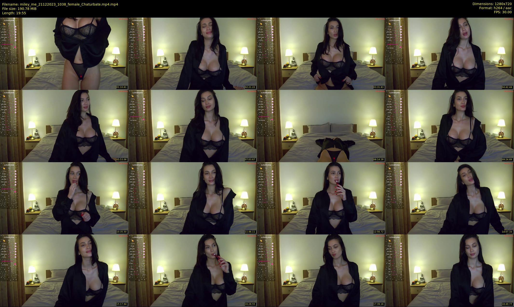 miley_me — 20 minute Chaturbate female cam show recording, 720p, Dec 21, 2023