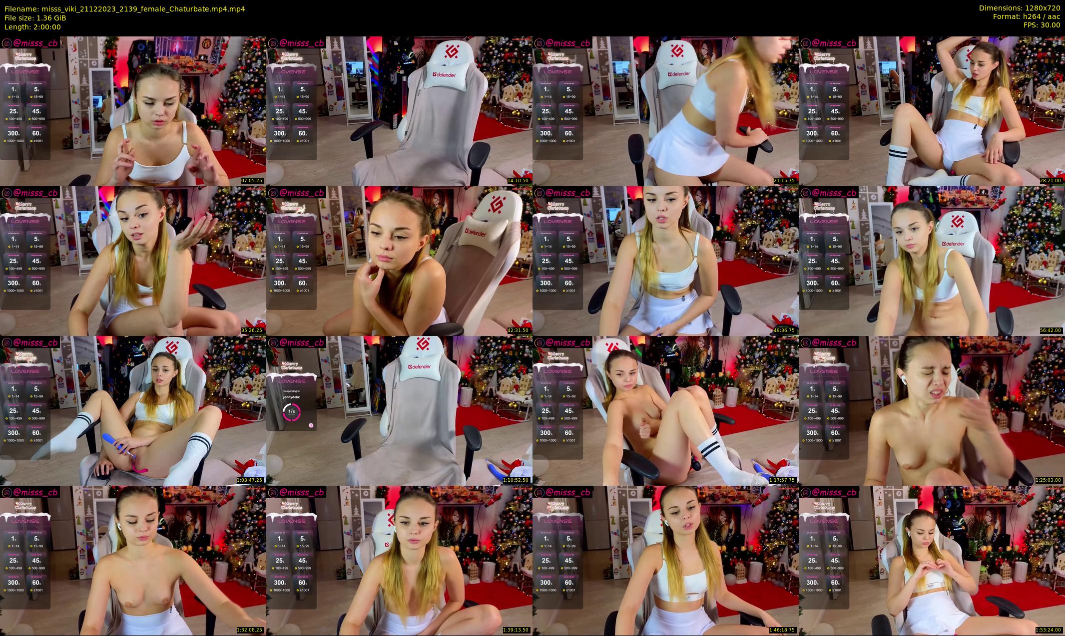 misss_viki — 120 minute Chaturbate couple cam show recording, 720p, Dec 21, 2023