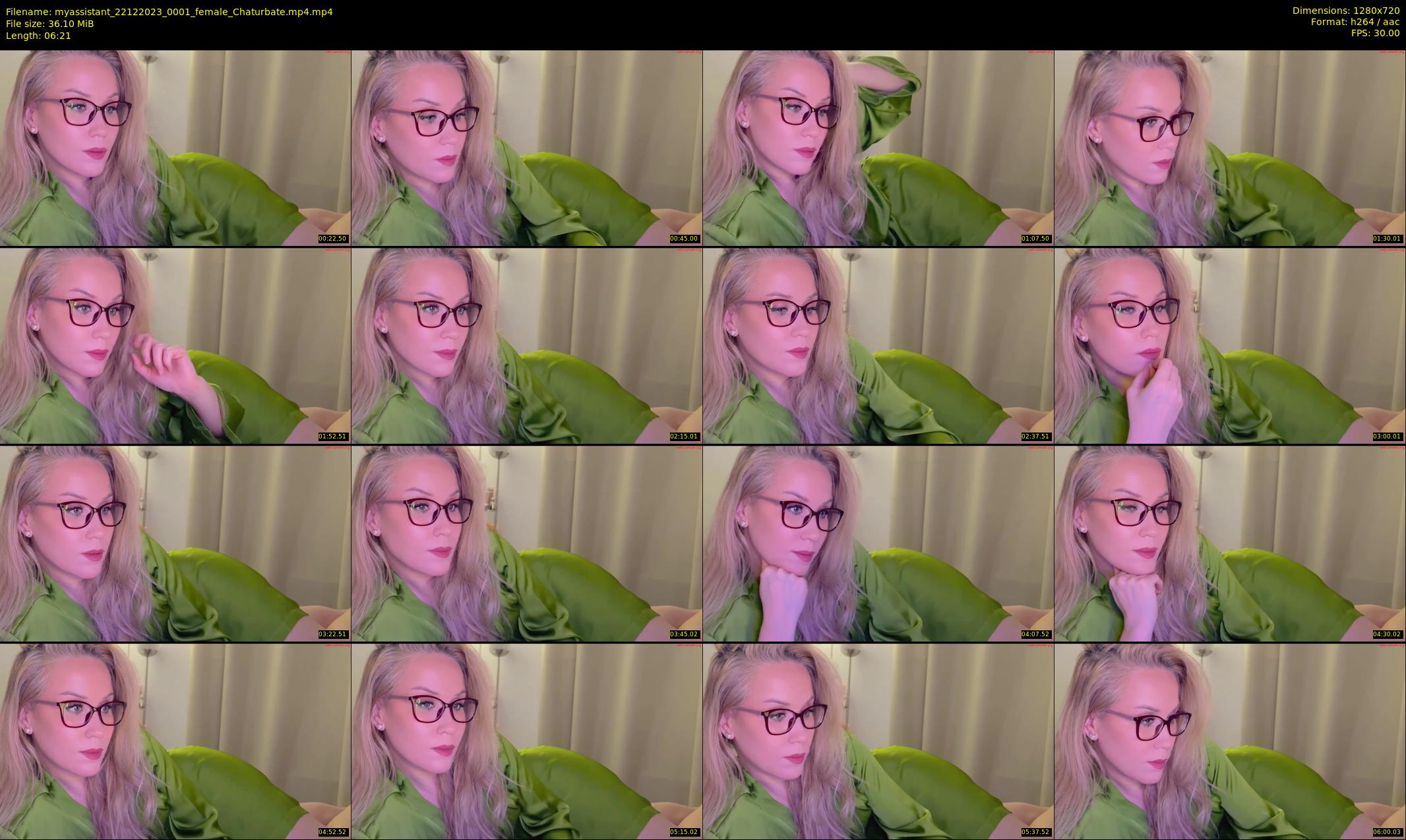 myassistant — 7 minute Chaturbate female cam show recording, 720p, Dec 22, 2023