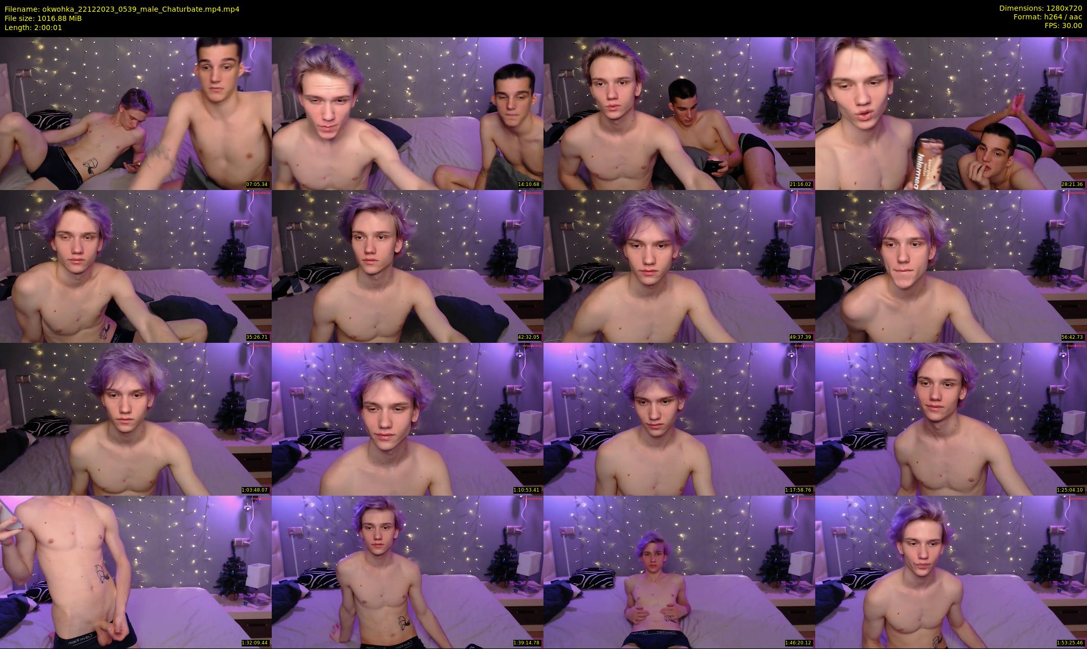 okwohka — 121 minute Chaturbate couple cam show recording, 720p, Dec 22, 2023