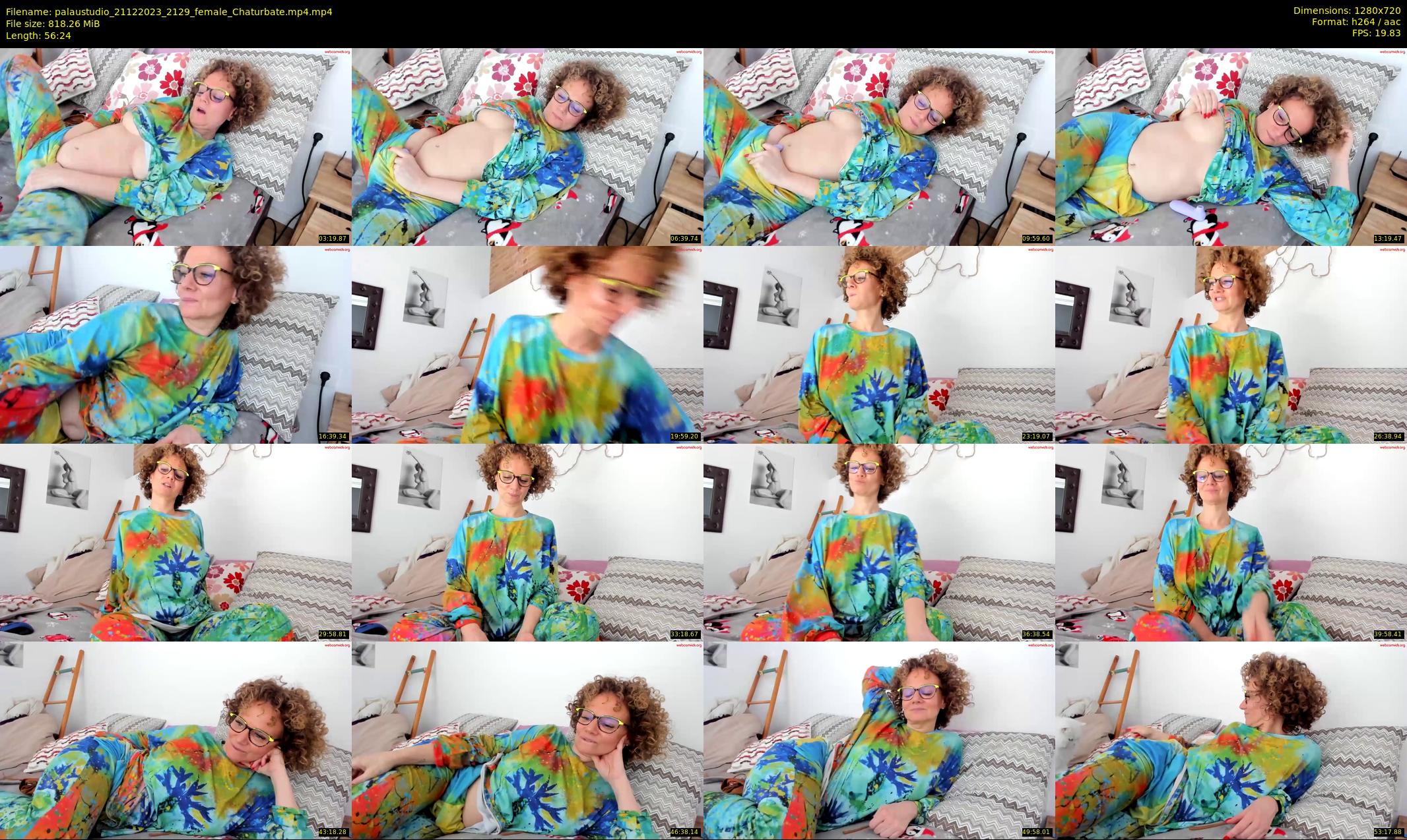 palaustudio — 57 minute Chaturbate female cam show recording, 720p, Dec 21, 2023