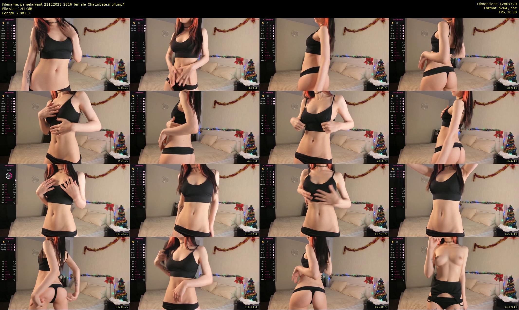 pamelaryant — 120 minute Chaturbate female cam show recording, 720p, Dec 21, 2023