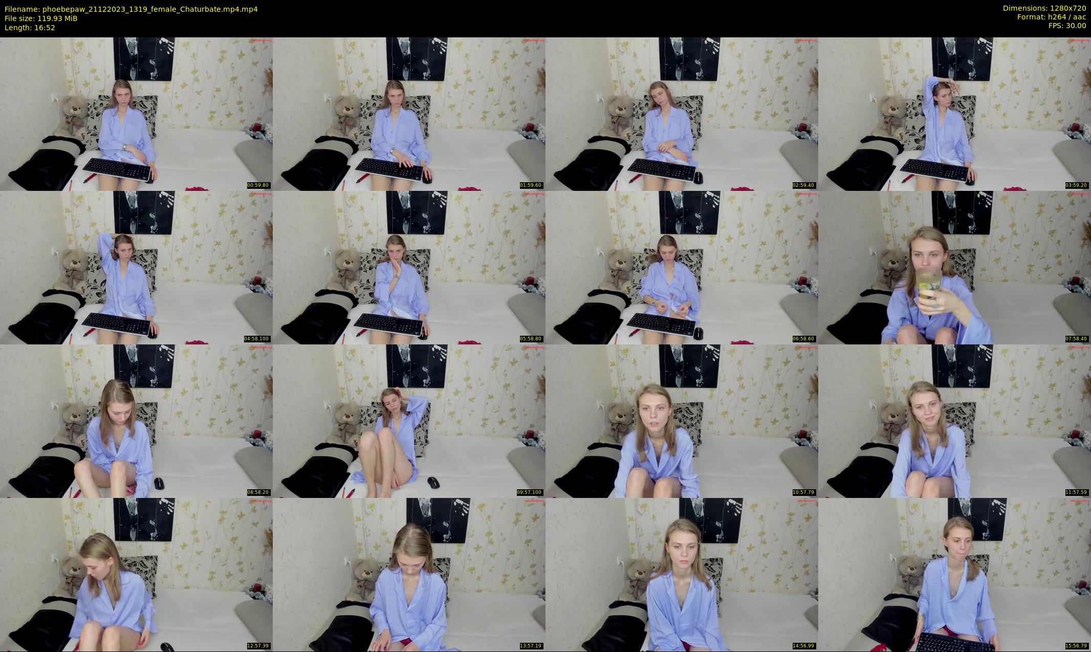 phoebepaw — 17 minute Chaturbate female cam show recording, 720p, Dec 21, 2023