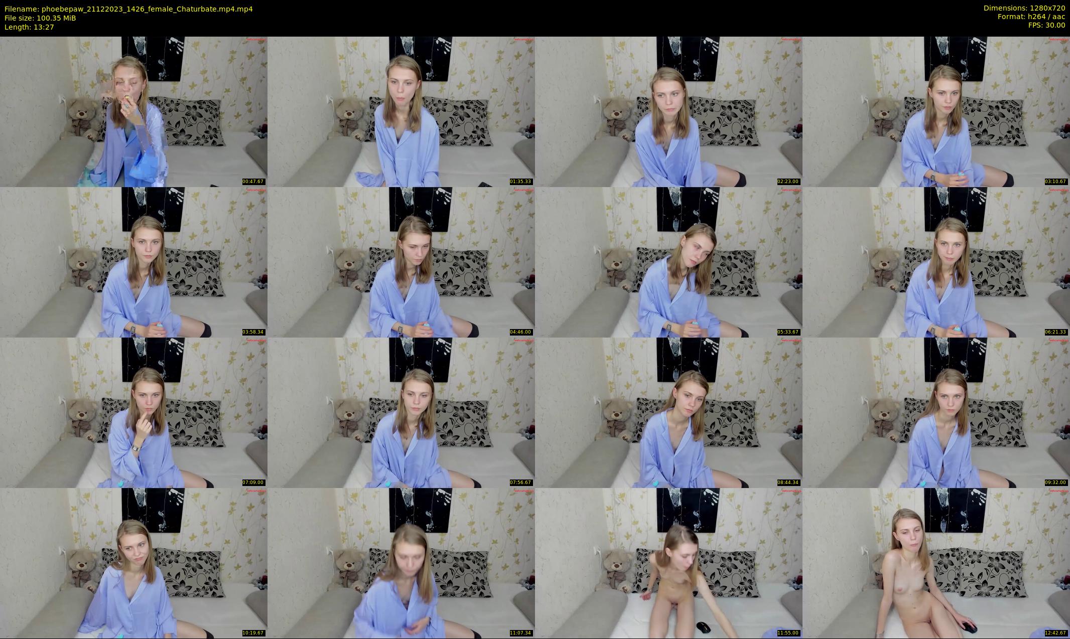phoebepaw — 14 minute Chaturbate female cam show recording, 720p, Dec 21, 2023