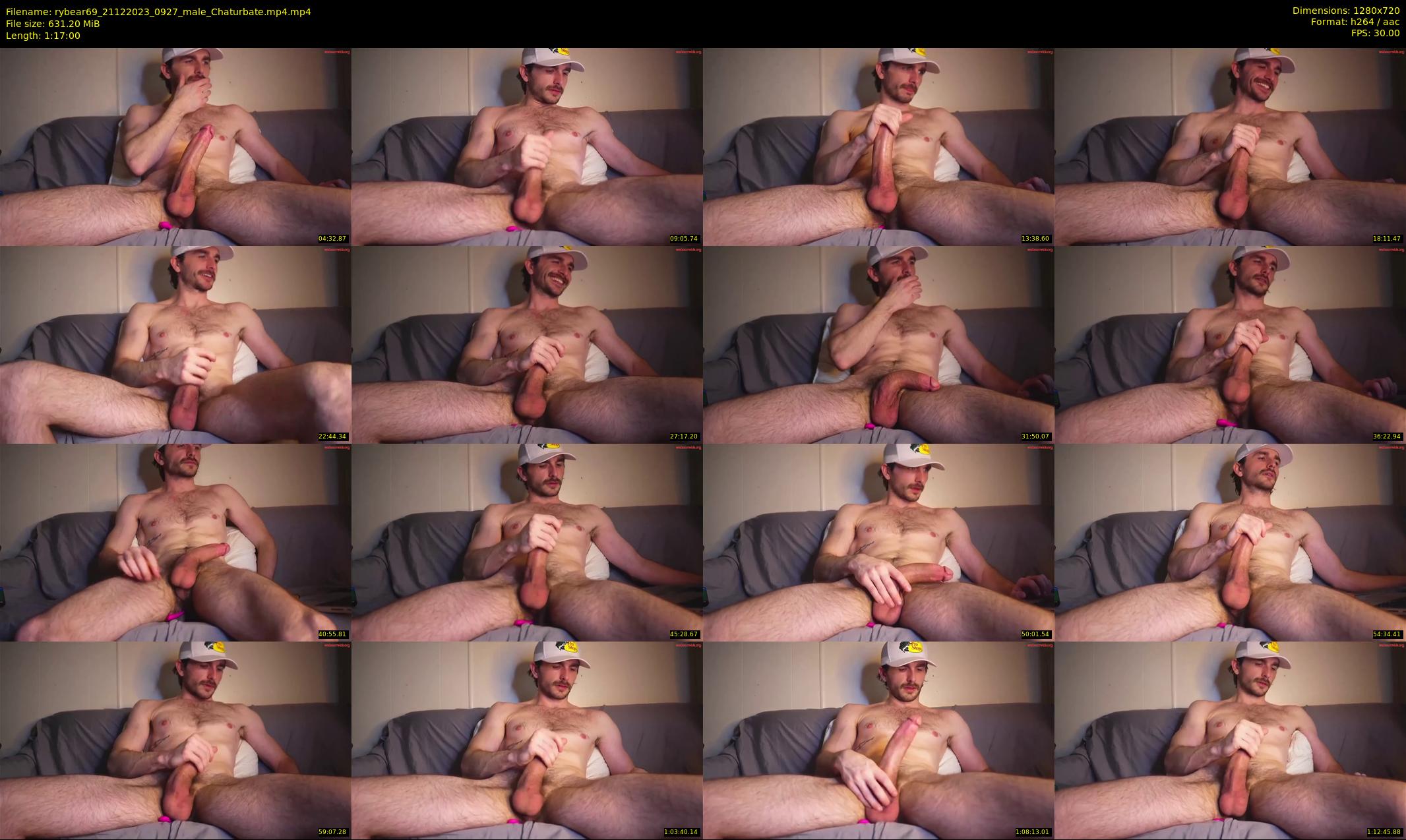rybear69 — 77 minute Chaturbate male cam show recording, 720p, Dec 21, 2023