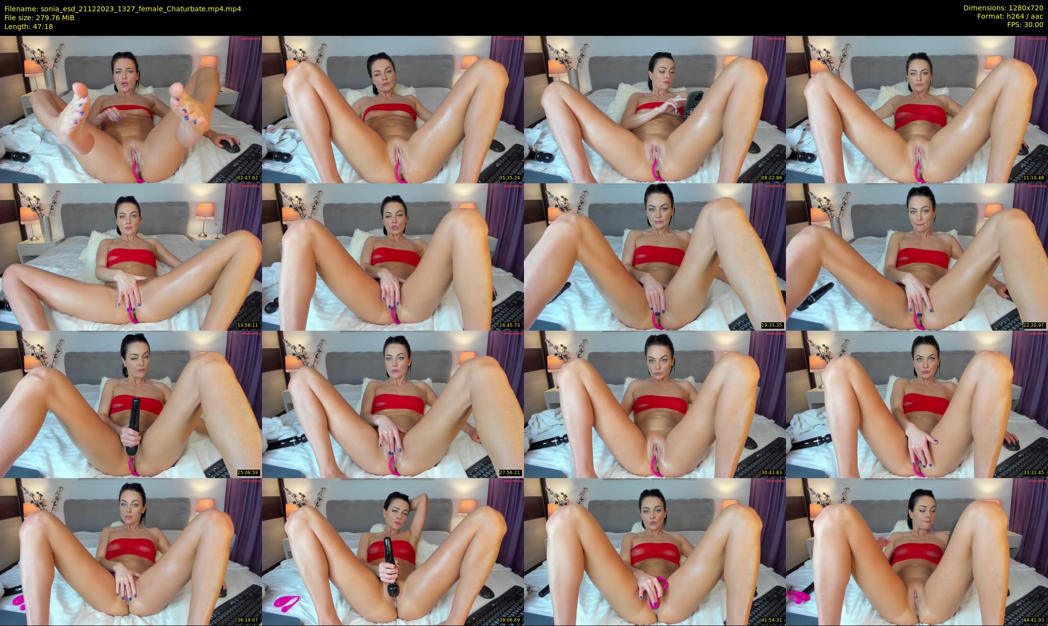 sonia_esd — 48 minute Chaturbate female cam show recording, 720p, Dec 21, 2023