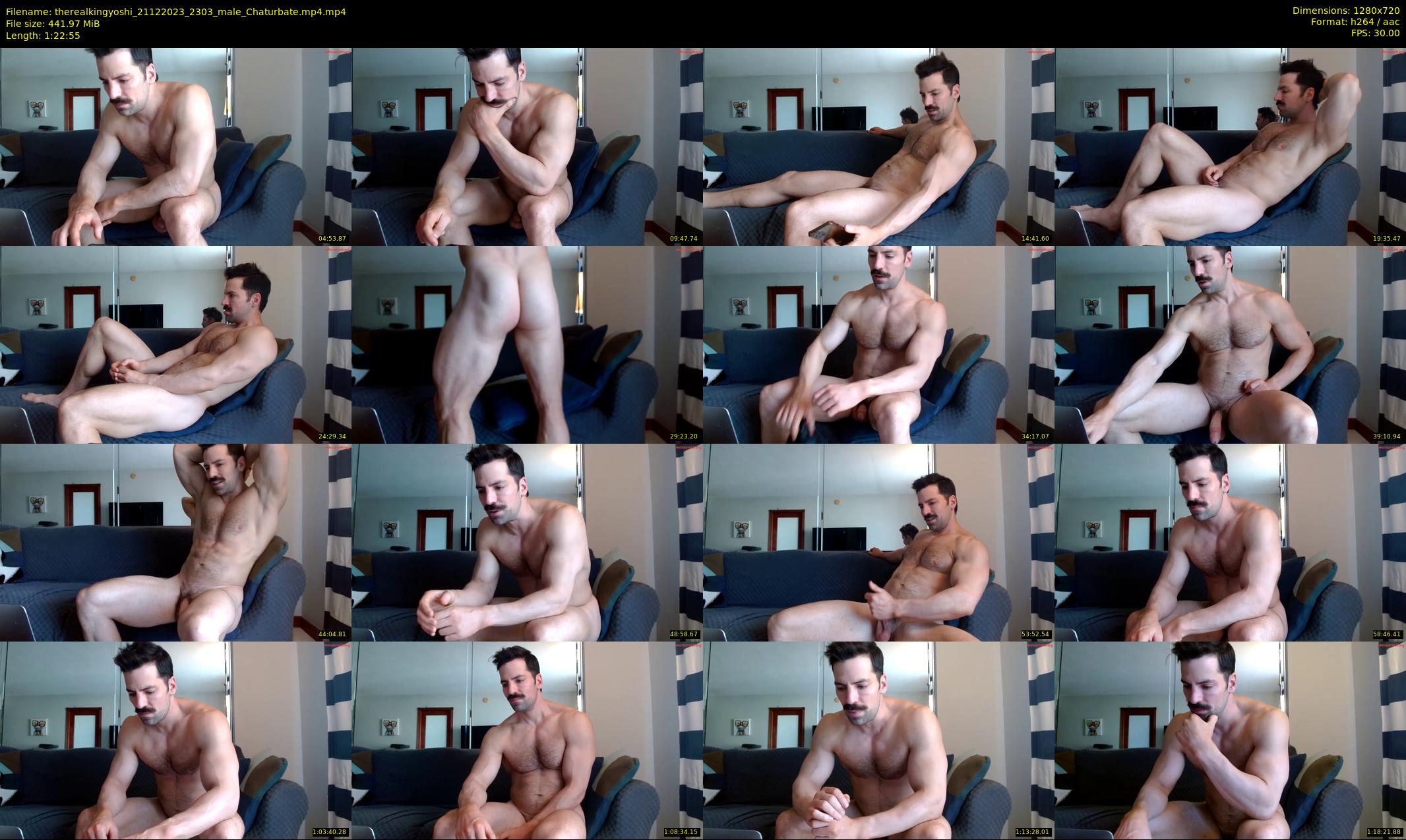 therealkingyoshi — 83 minute Chaturbate male cam show recording, 720p, Dec 21, 2023