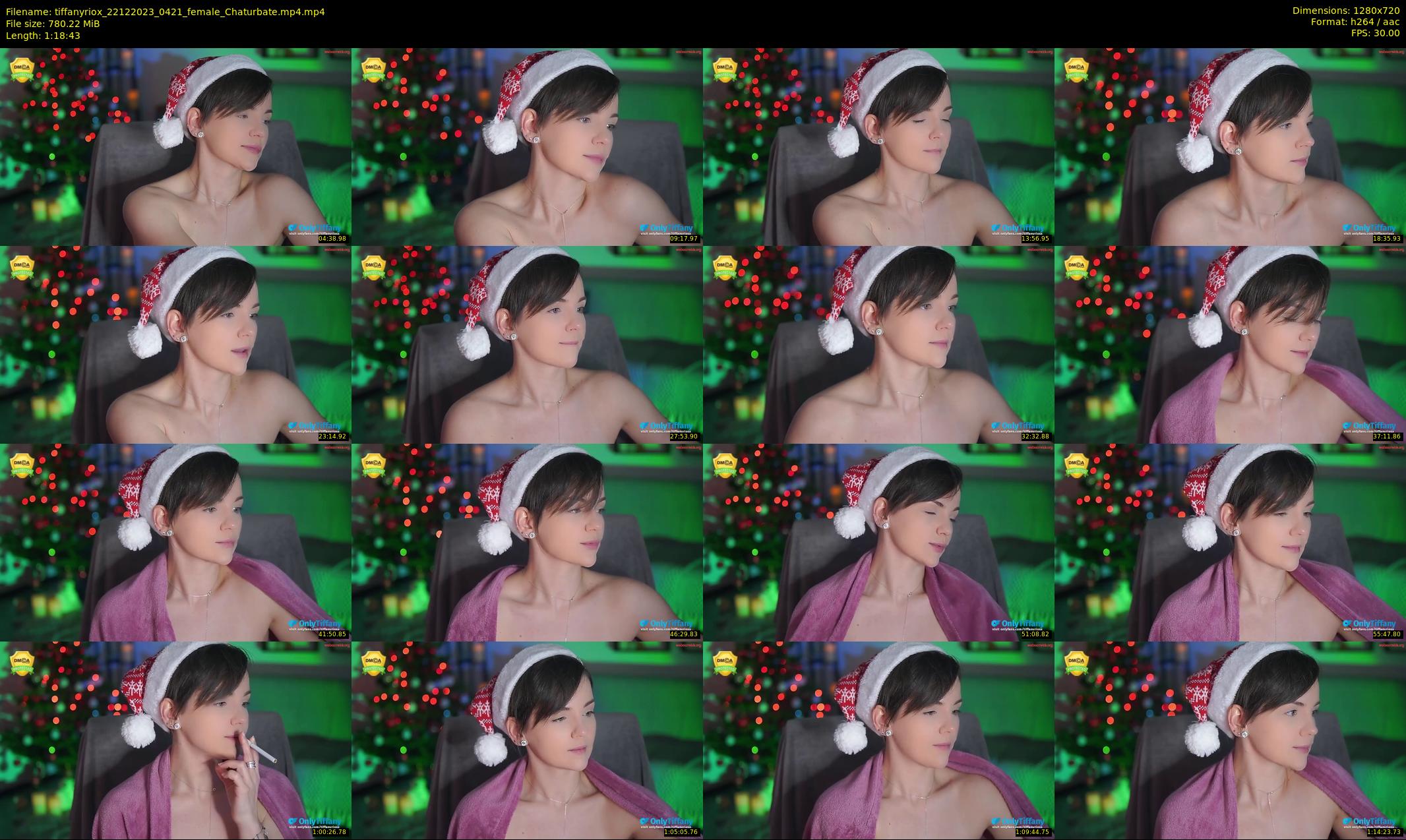 tiffanyriox — 79 minute Chaturbate female cam show recording, 720p, Dec 22, 2023