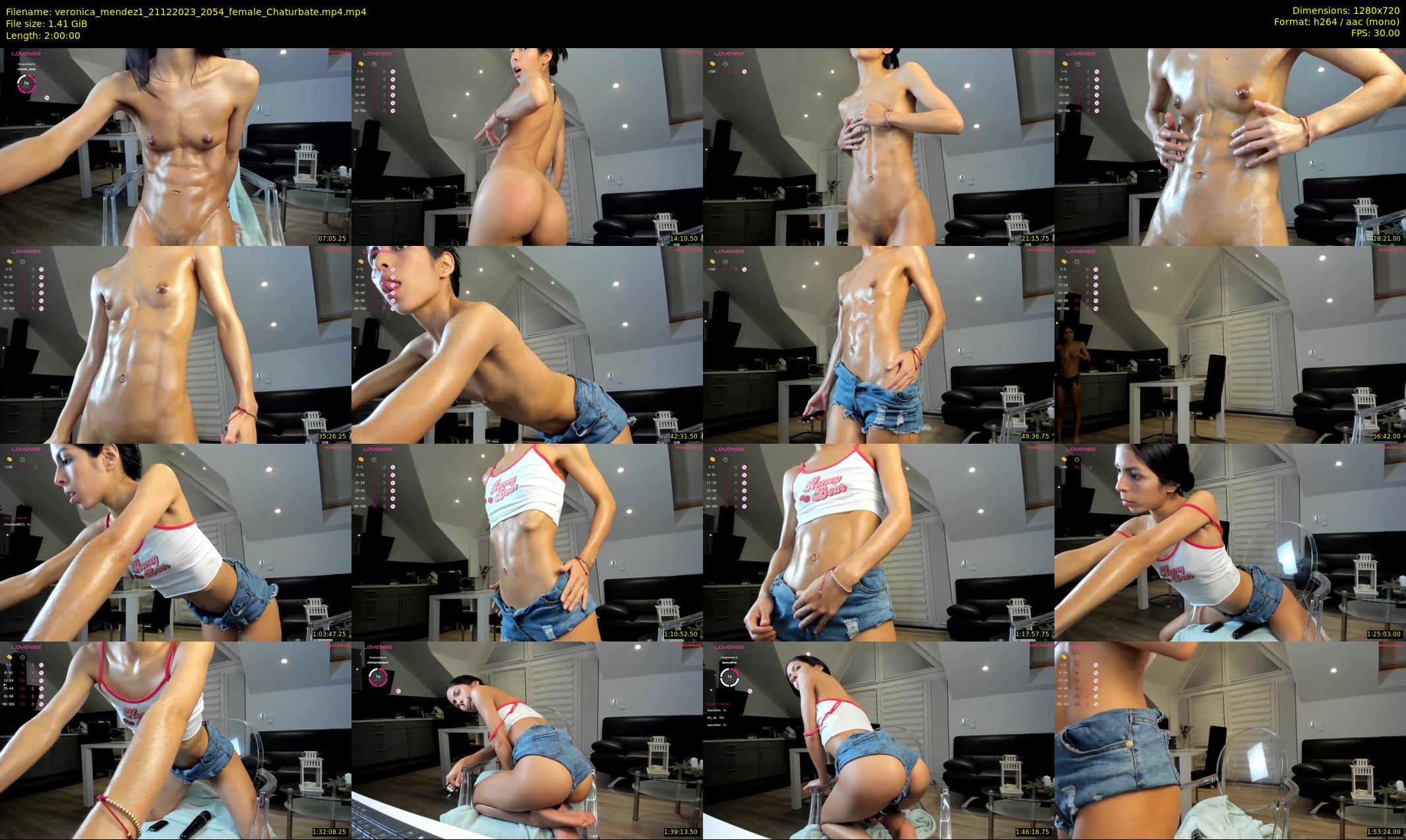 veronica_mendez1 — 120 minute Chaturbate female cam show recording, 720p, Dec 21, 2023
