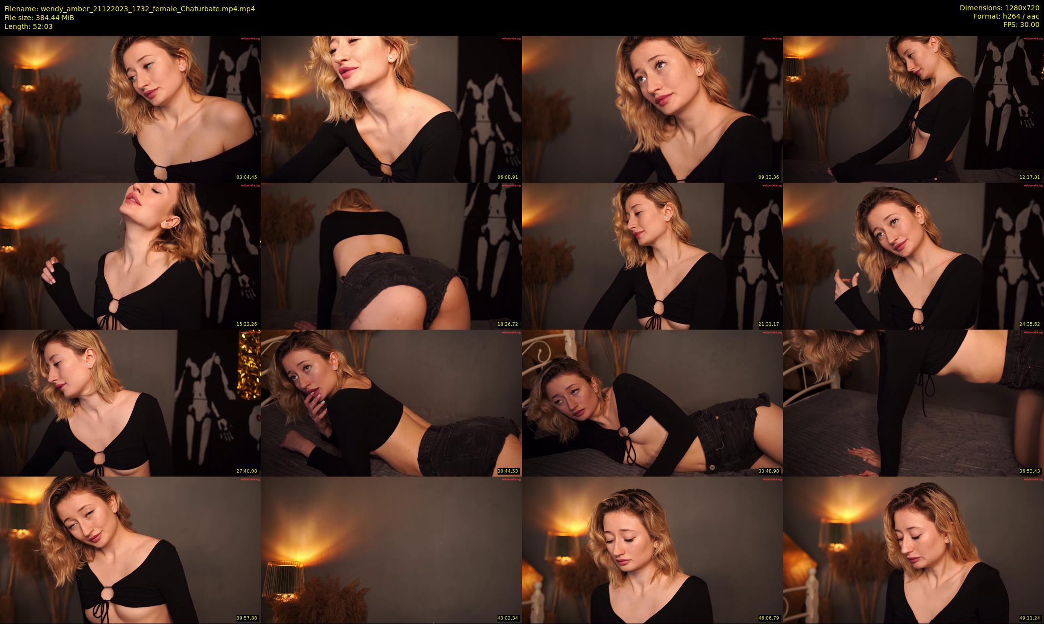 wendy_amber — 53 minute Chaturbate female cam show recording, 720p, Dec 21, 2023