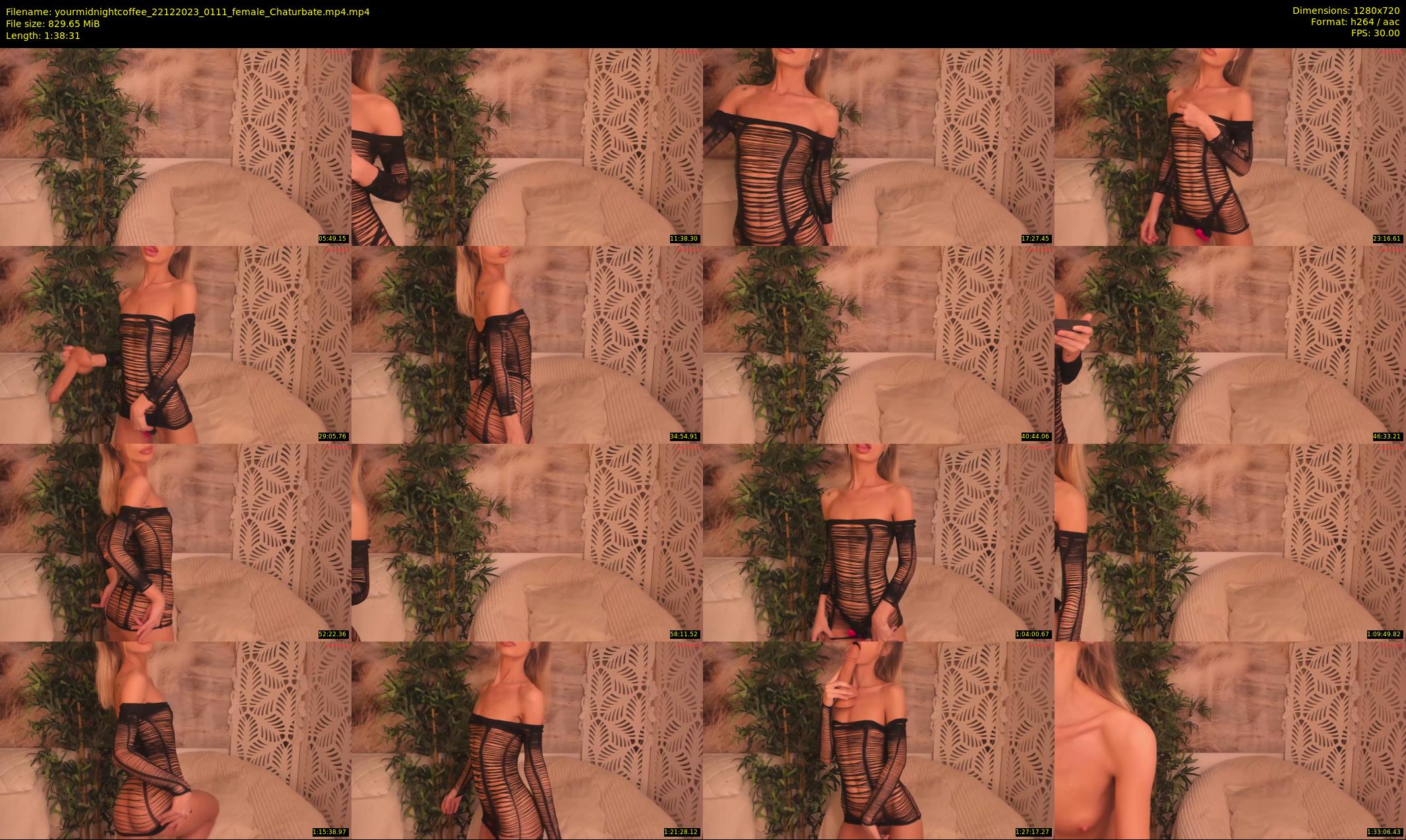 yourmidnightcoffee — 99 minute Chaturbate female cam show recording, 720p, Dec 22, 2023