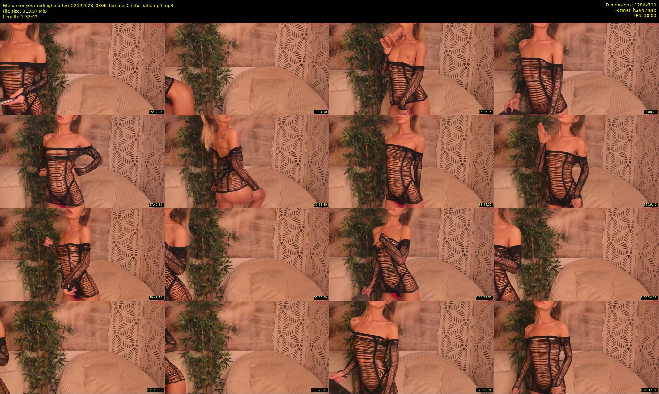 yourmidnightcoffee — 94 minute Chaturbate female cam show recording, 720p, Dec 22, 2023