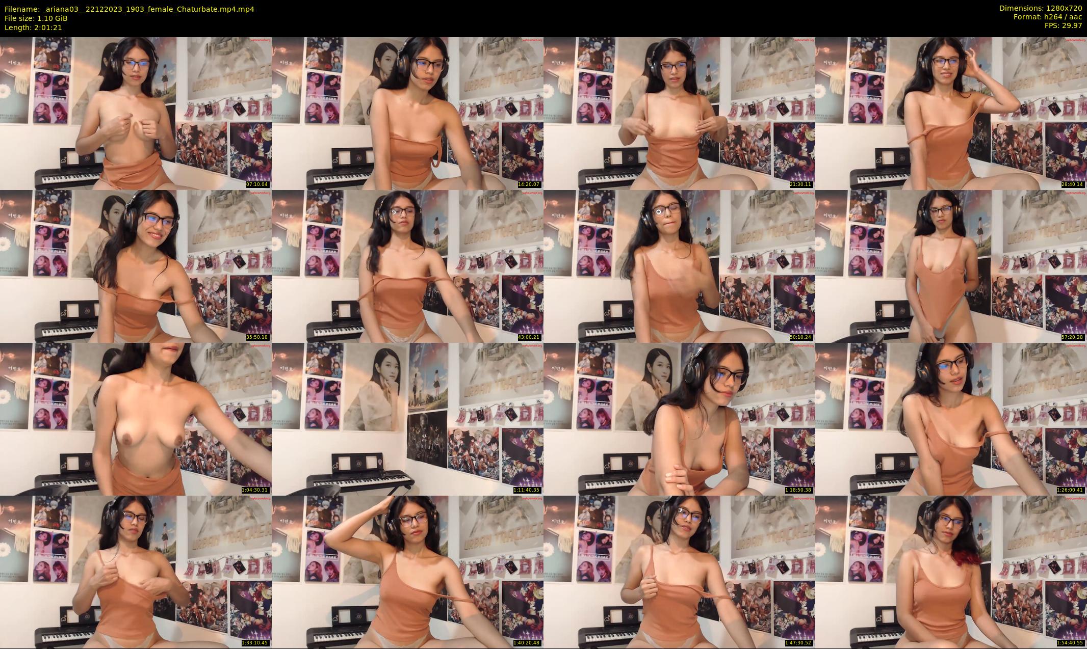 _ariana03_ — 122 minute Chaturbate female cam show recording, 720p, Dec 22, 2023