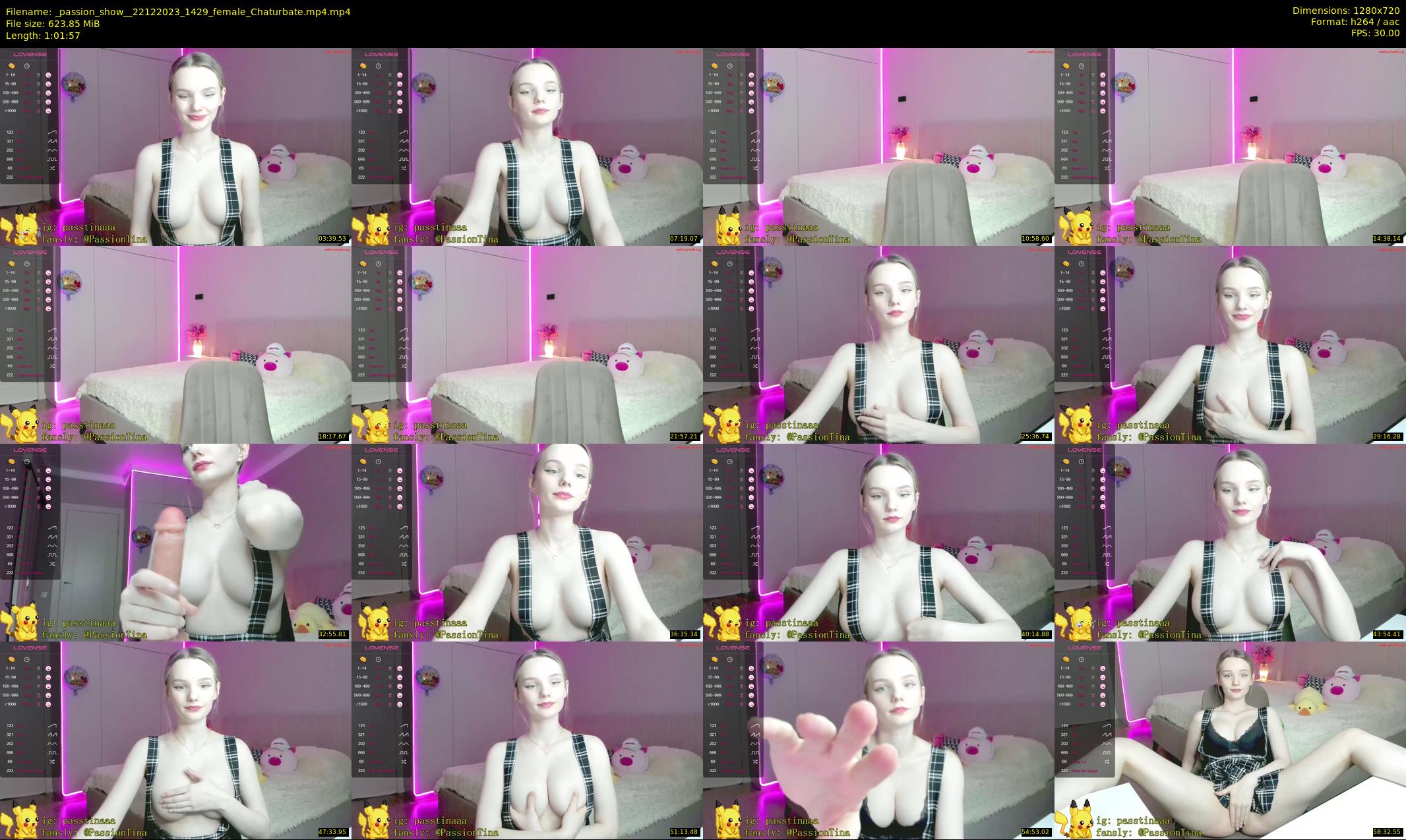 _passion_show_ — 62 minute Chaturbate couple cam show recording, 720p, Dec 22, 2023