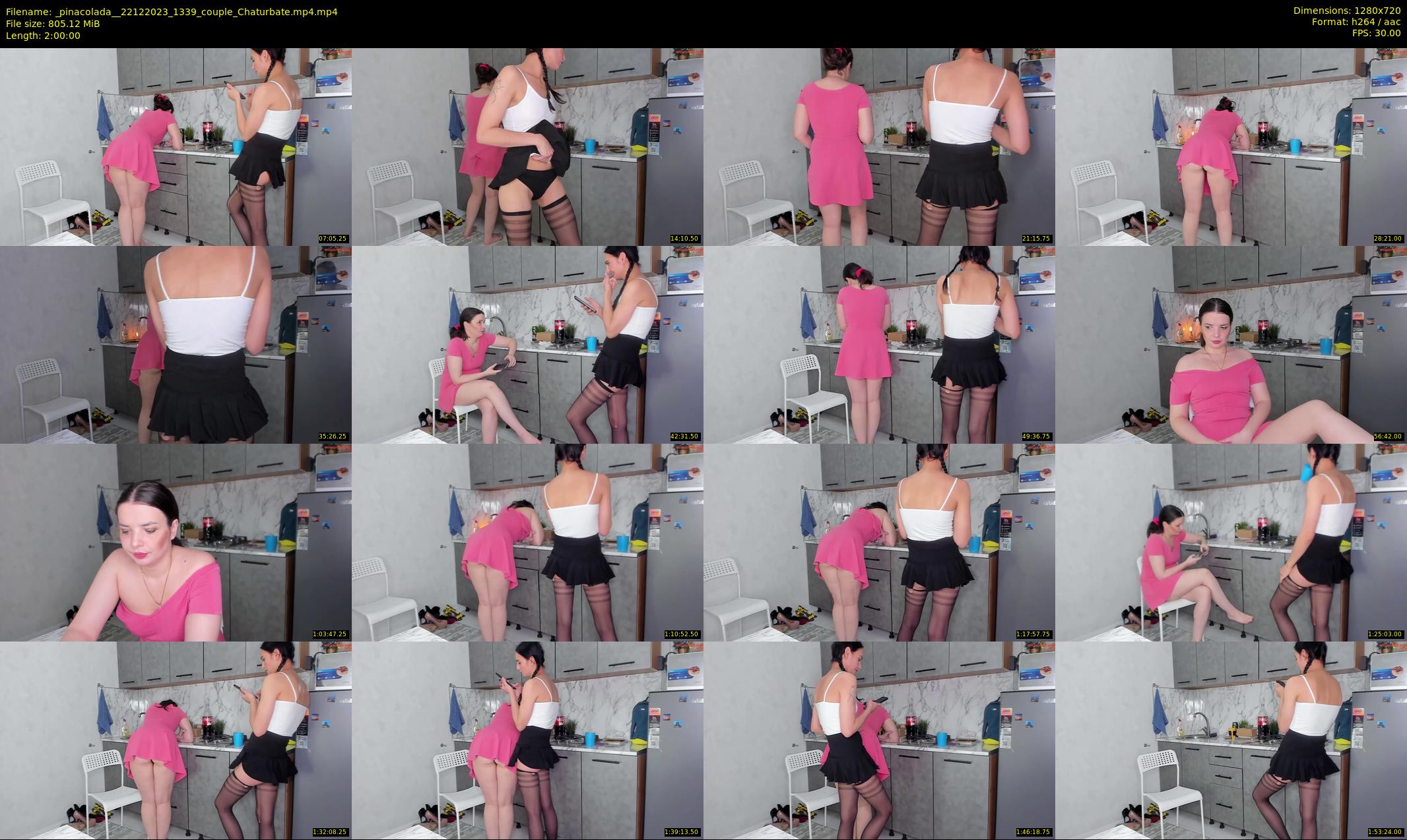 _pinacolada_ — 120 minute Chaturbate couple cam show recording, 720p, Dec 22, 2023