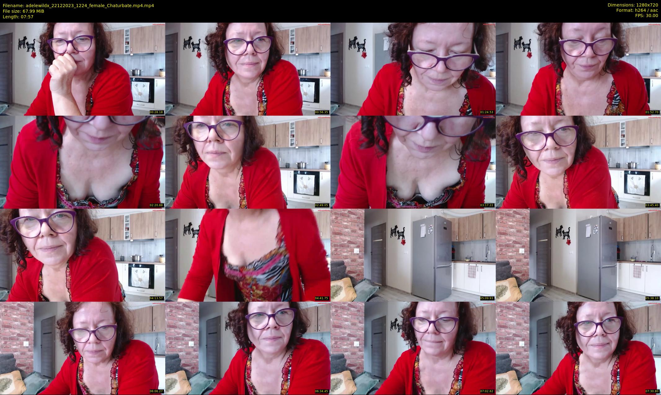 adelewildx — 8 minute Chaturbate female cam show recording, 720p, Dec 22, 2023