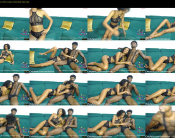 afro_happy__06 — 16 minute Chaturbate couple cam show recording, 720p, Dec 22, 2023