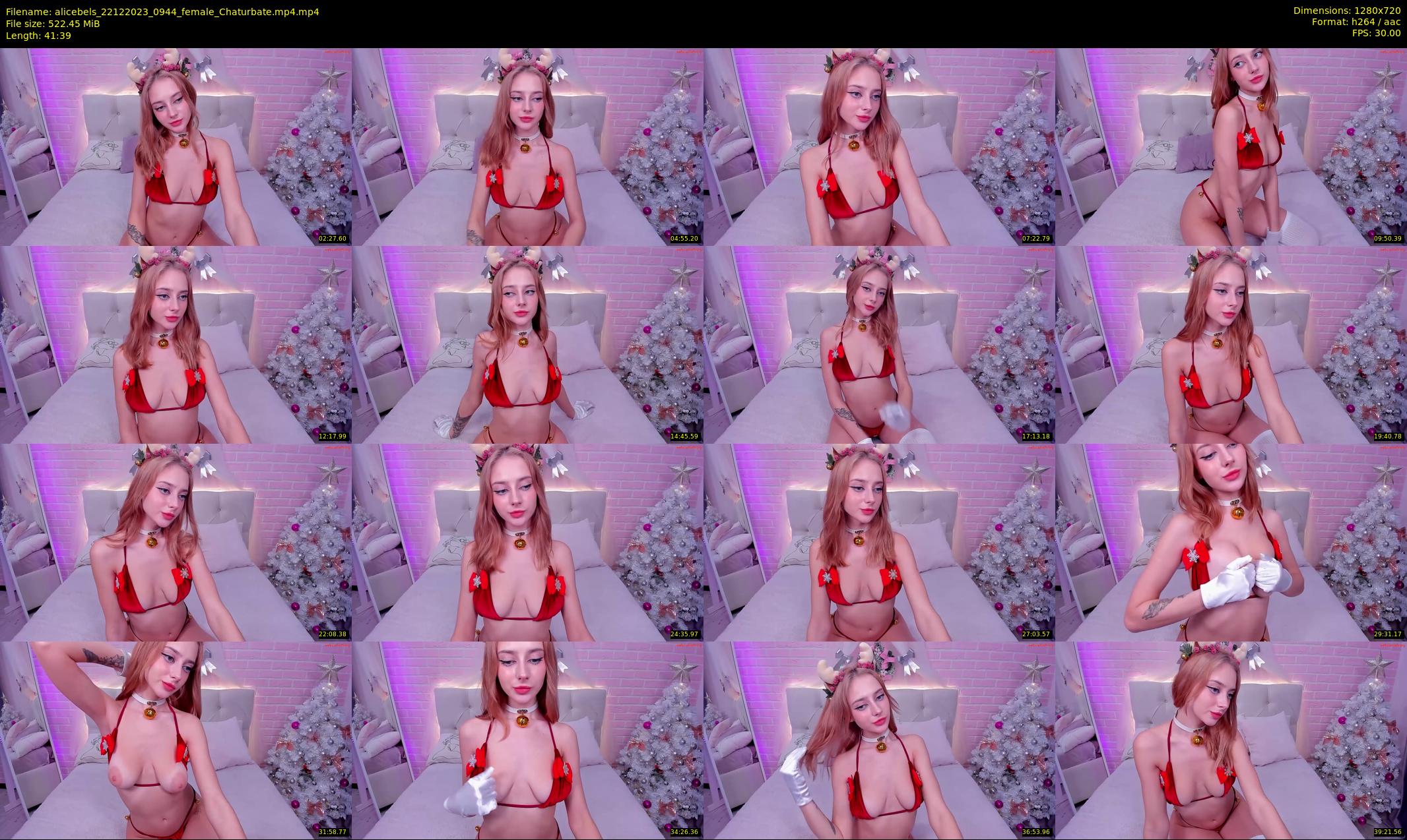 alicebels — 42 minute Chaturbate female cam show recording, 720p, Dec 22, 2023