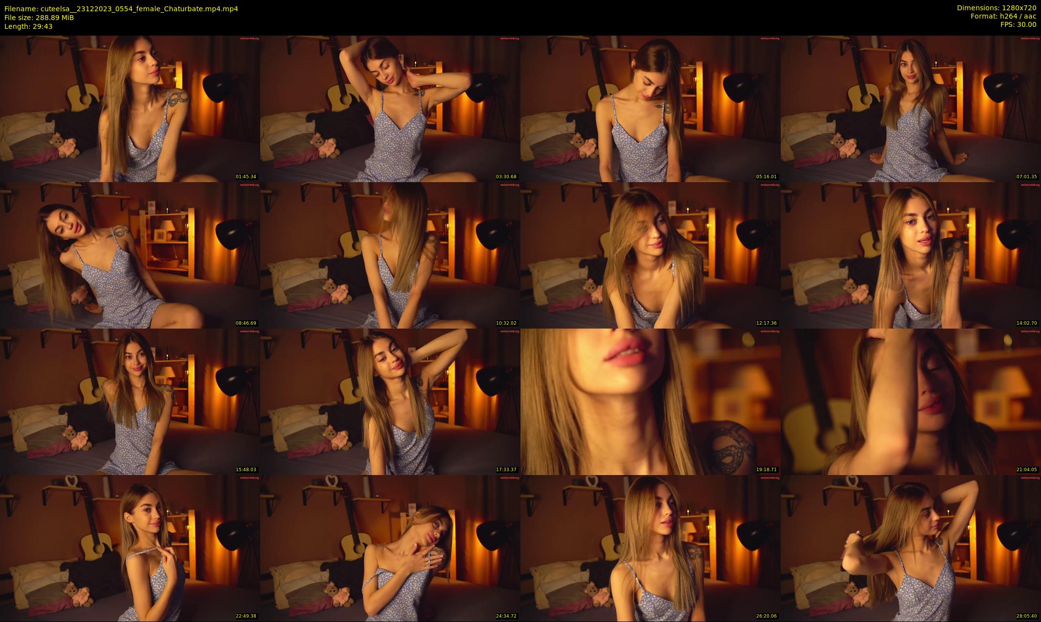 cuteelsa_ — 30 minute Chaturbate female cam show recording, 720p, Dec 23, 2023