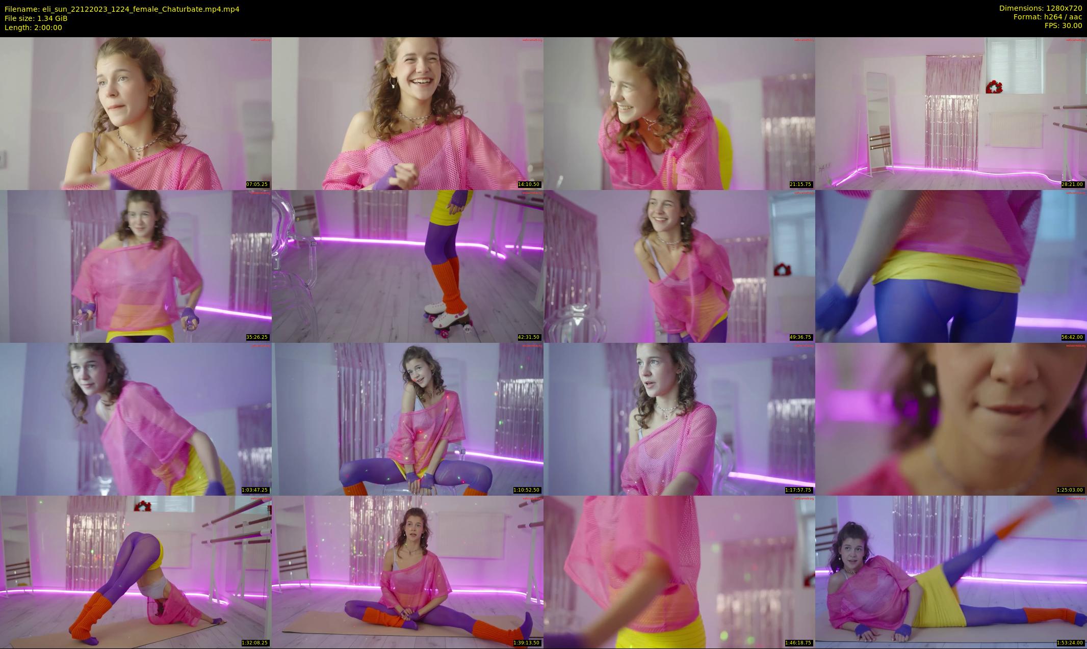 eli_sun — 120 minute Chaturbate female cam show recording, 720p, Dec 22, 2023