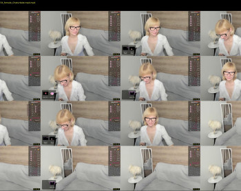 elzaglower — 4 minute Chaturbate female cam show recording, 720p, Dec 22, 2023