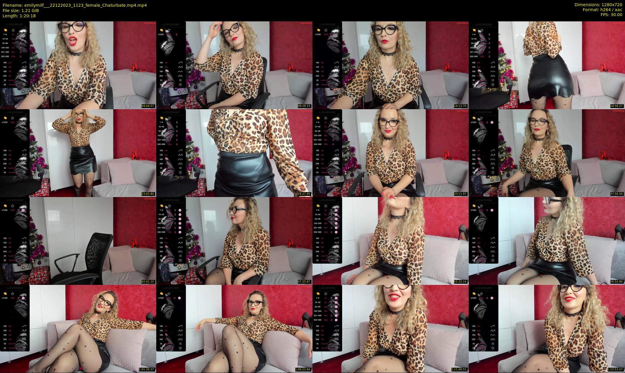 emilymilf__ — 81 minute Chaturbate female cam show recording, 720p, Dec 22, 2023