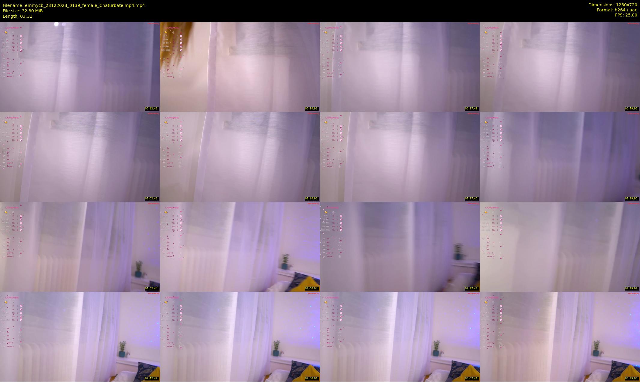 emmycb — 4 minute Chaturbate female cam show recording, 720p, Dec 23, 2023
