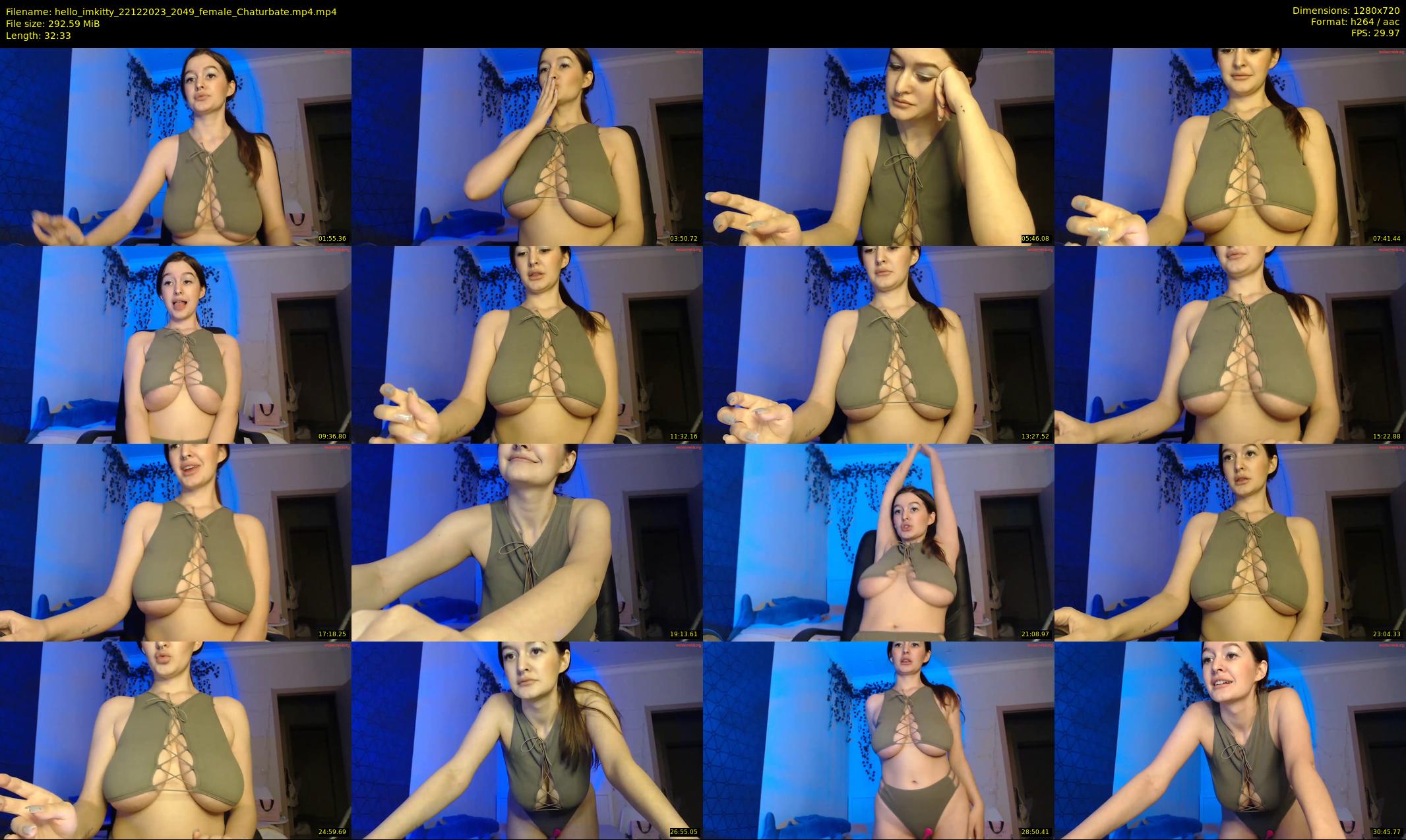 hello_imkitty — 33 minute Chaturbate female cam show recording, 720p, Dec 22, 2023