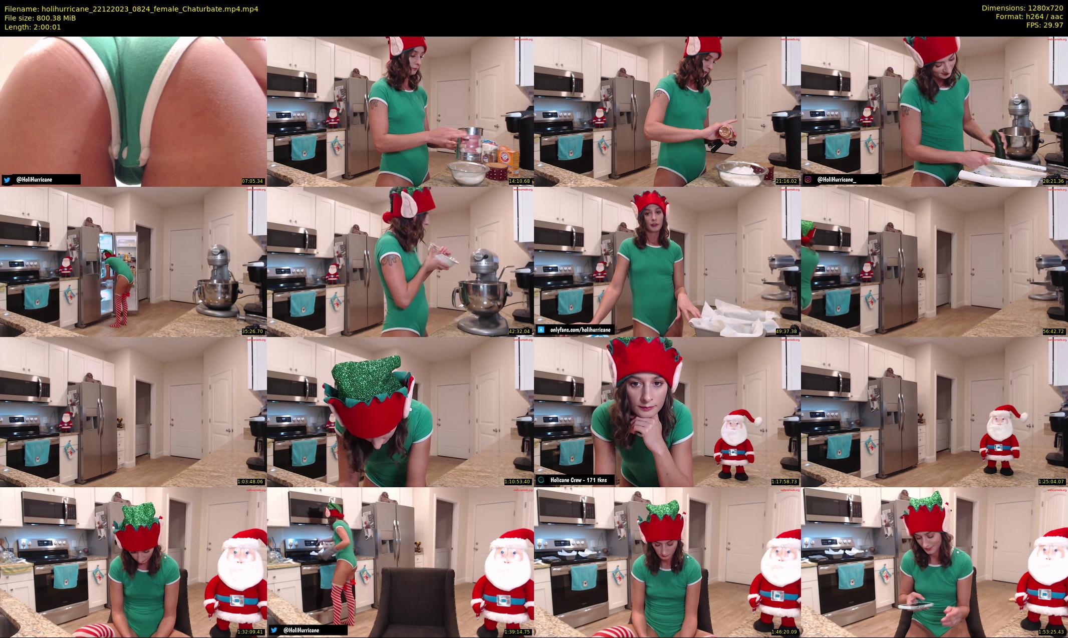 holihurricane — 121 minute Chaturbate female cam show recording, 720p, Dec 22, 2023