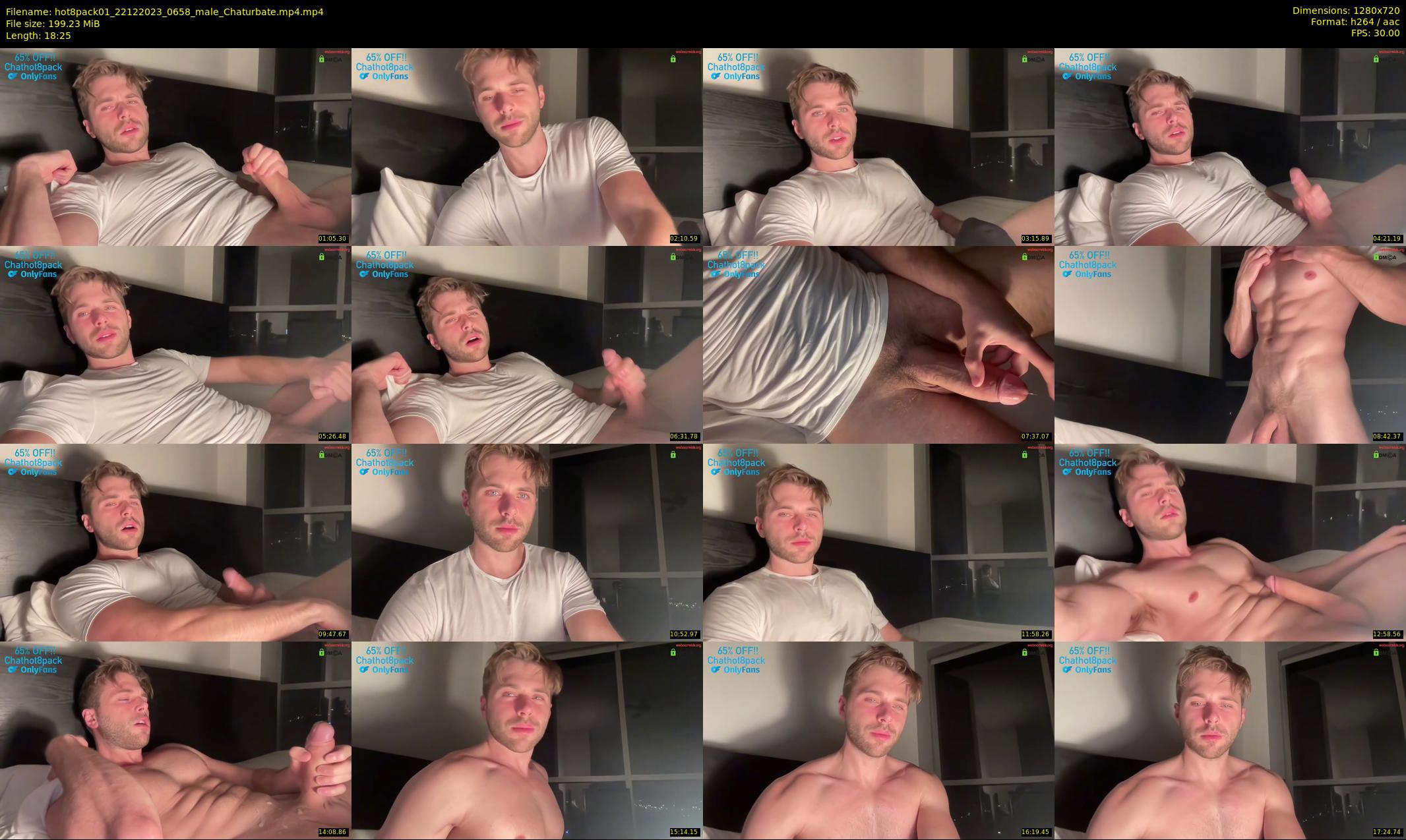 hot8pack01 — 19 minute Chaturbate male cam show recording, 720p, Dec 22, 2023