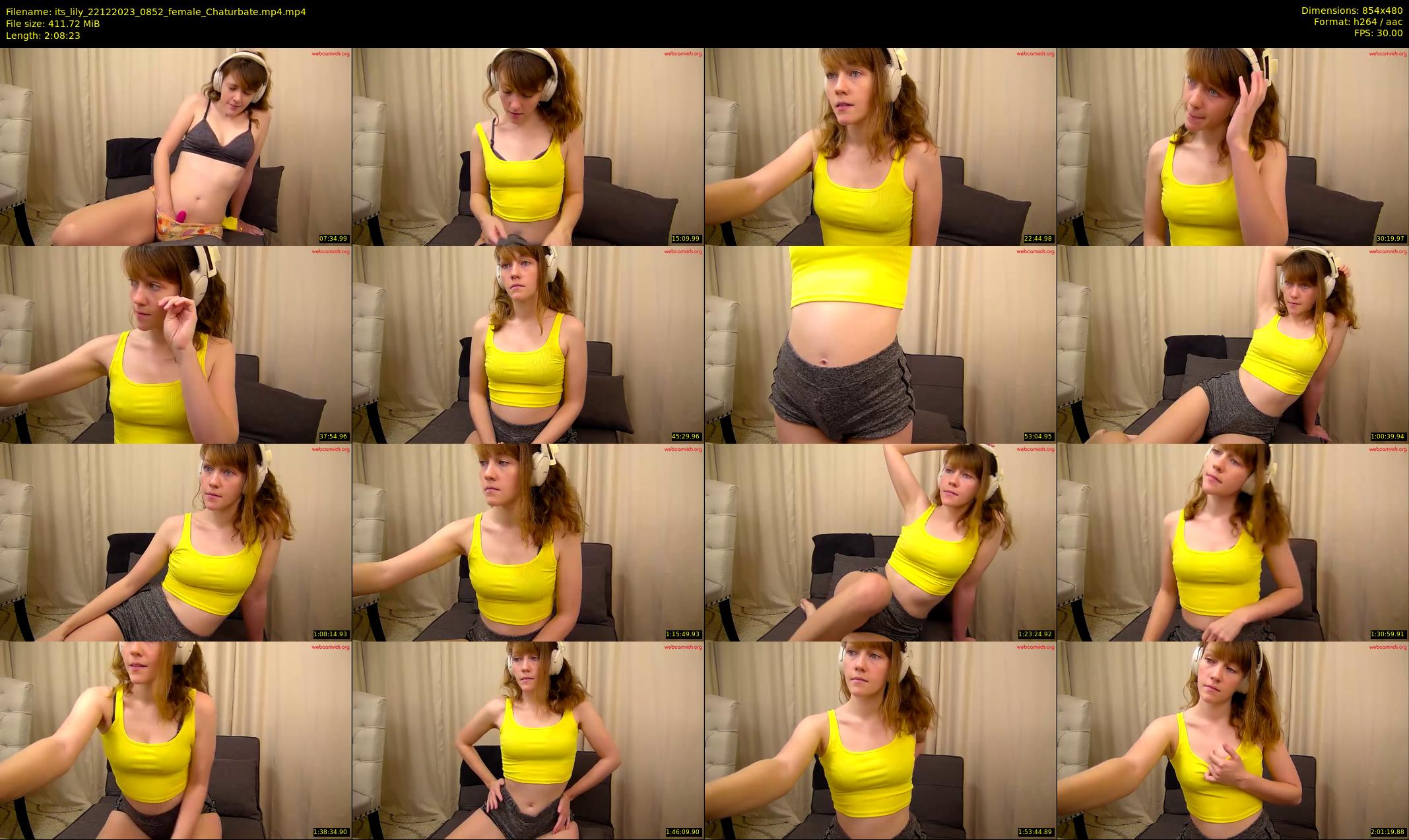 its_lily — 129 minute Chaturbate female cam show recording, 480p, Dec 22, 2023