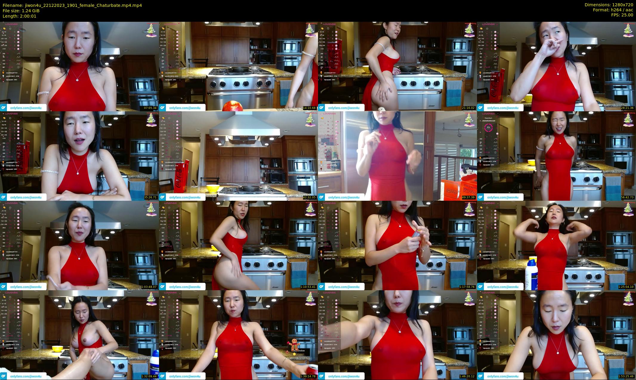 jiwon4u — 121 minute Chaturbate female cam show recording, 720p, Dec 22, 2023