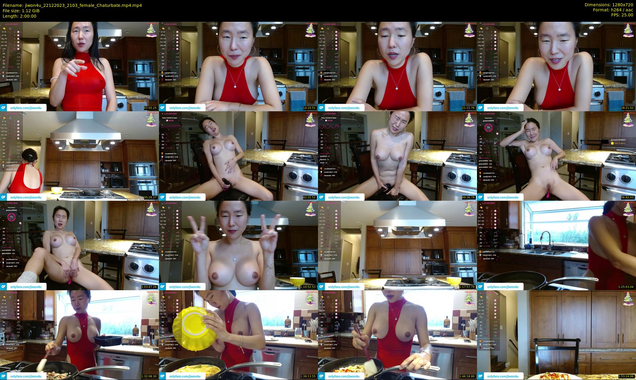 jiwon4u — 120 minute Chaturbate female cam show recording, 720p, Dec 22, 2023