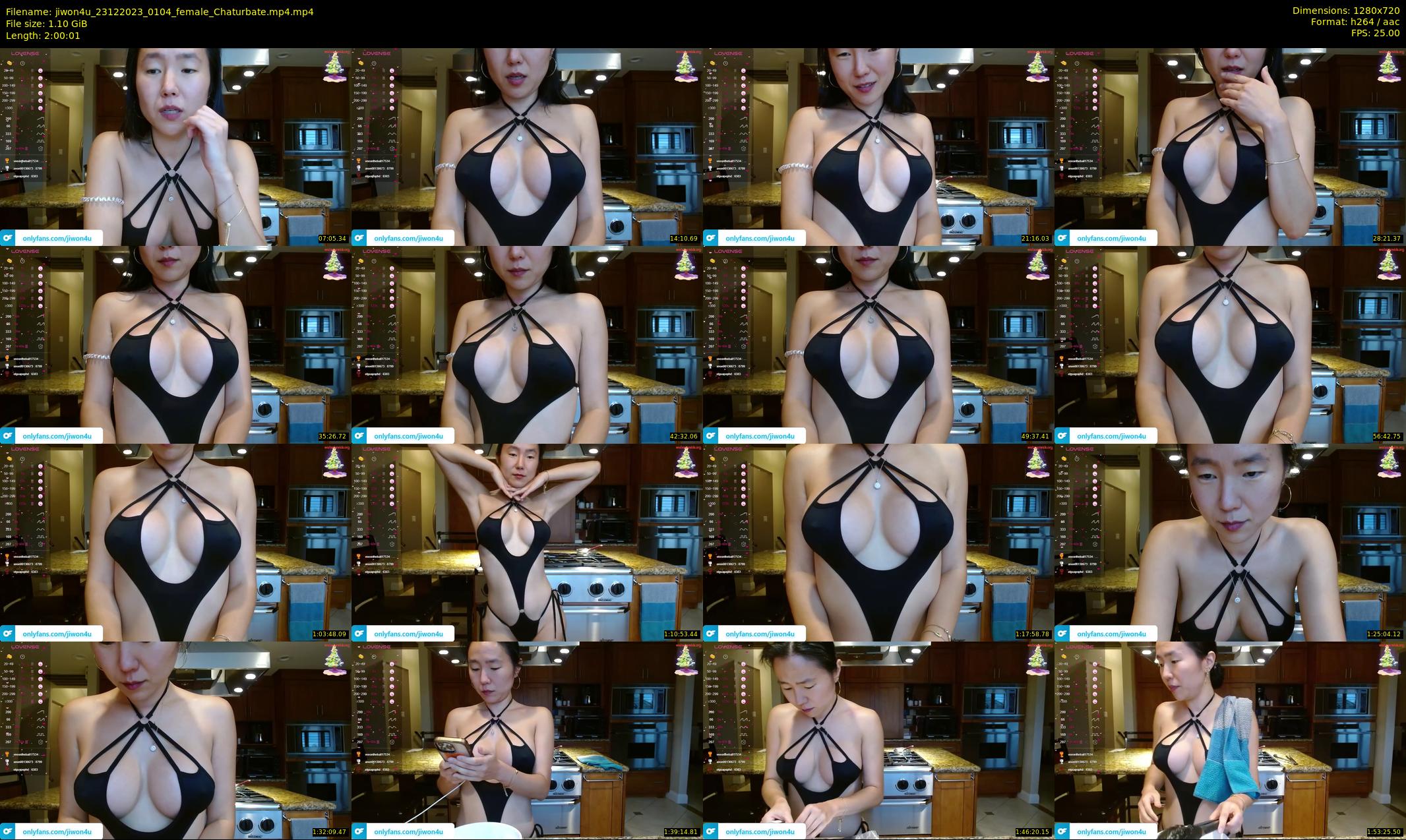 jiwon4u — 121 minute Chaturbate female cam show recording, 720p, Dec 23, 2023