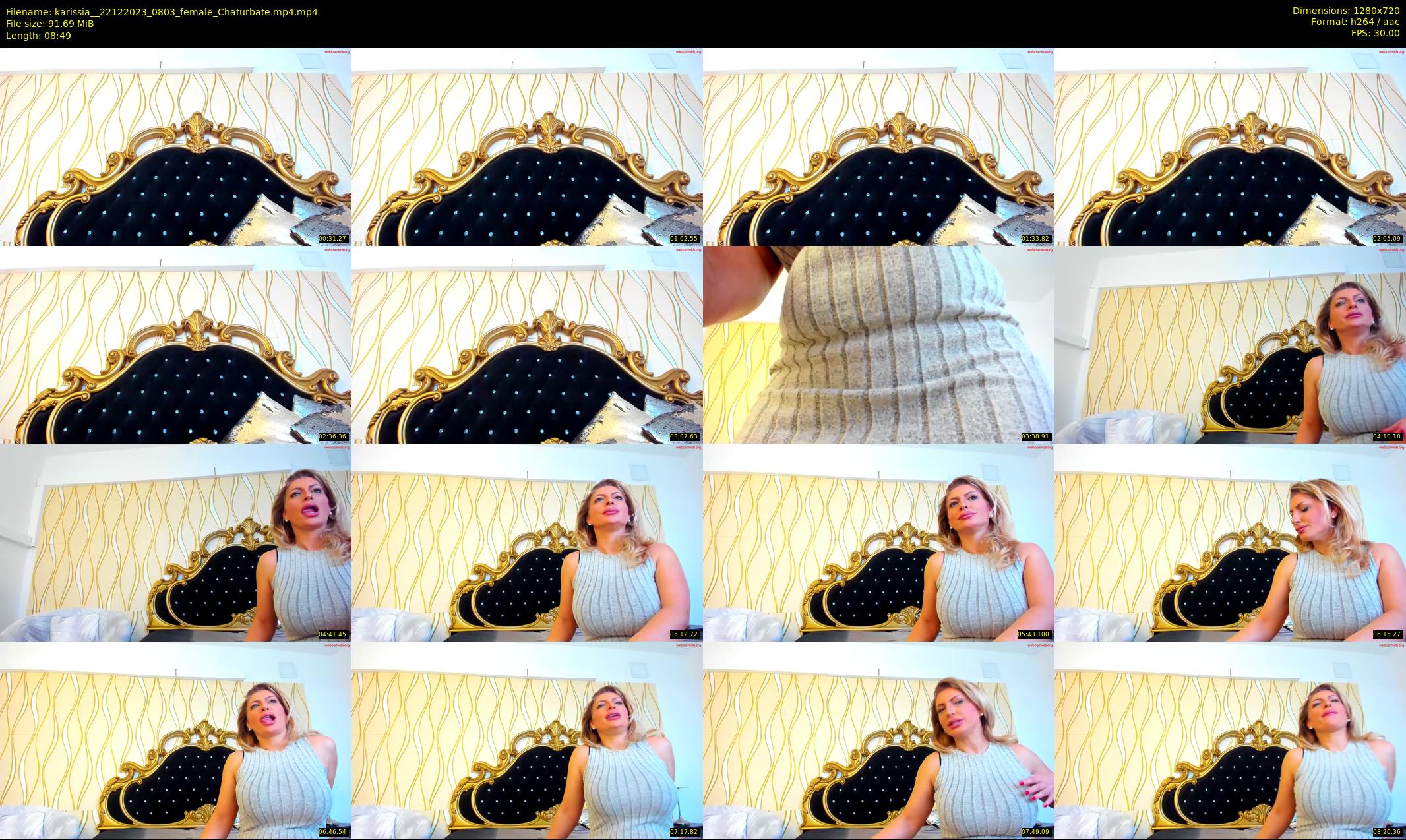 karissia_ — 9 minute Chaturbate female cam show recording, 720p, Dec 22, 2023