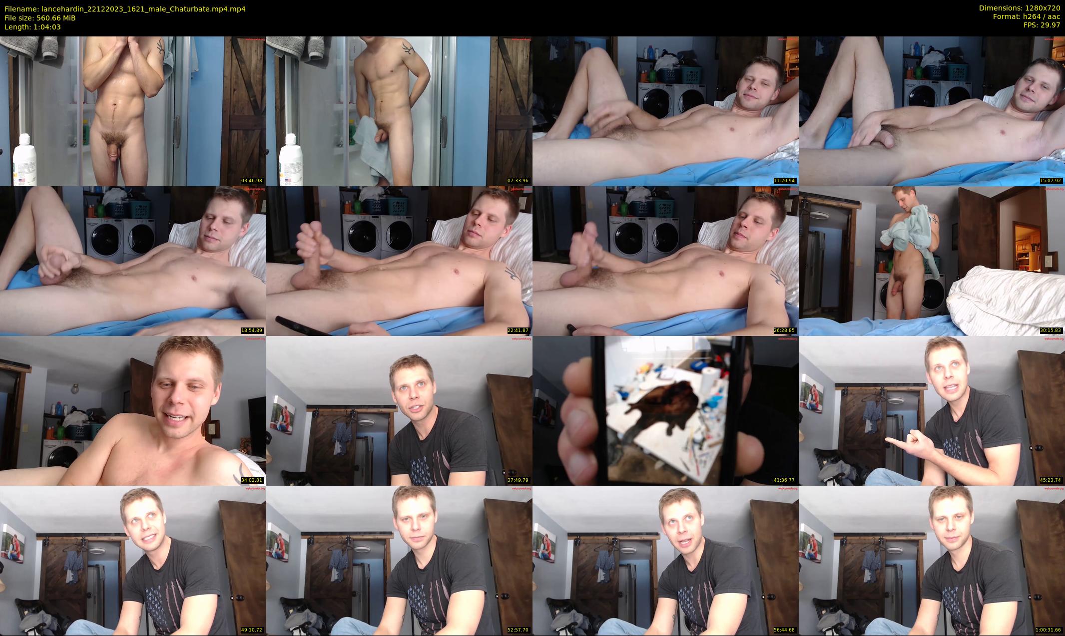 lancehardin — 65 minute Chaturbate male cam show recording, 720p, Dec 22, 2023