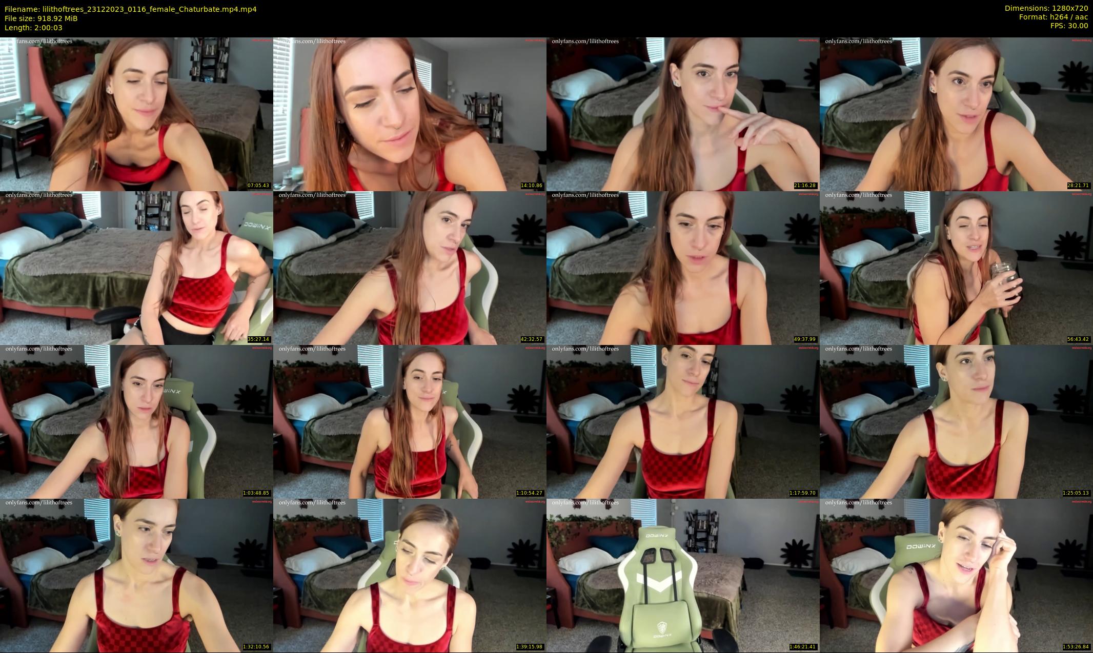 lilithoftrees — 121 minute Chaturbate female cam show recording, 720p, Dec 23, 2023