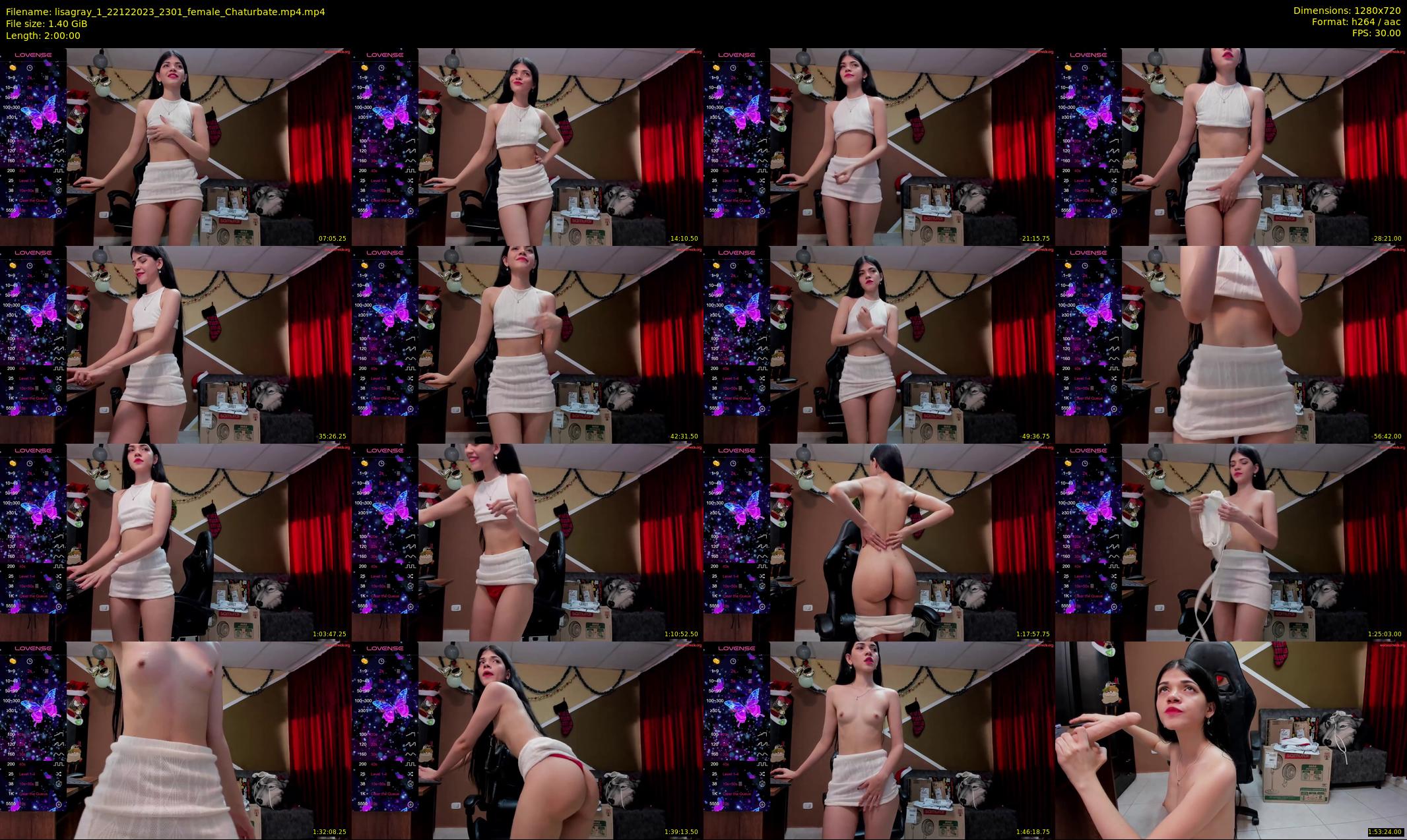 lisagray_1 — 120 minute Chaturbate female cam show recording, 720p, Dec 22, 2023