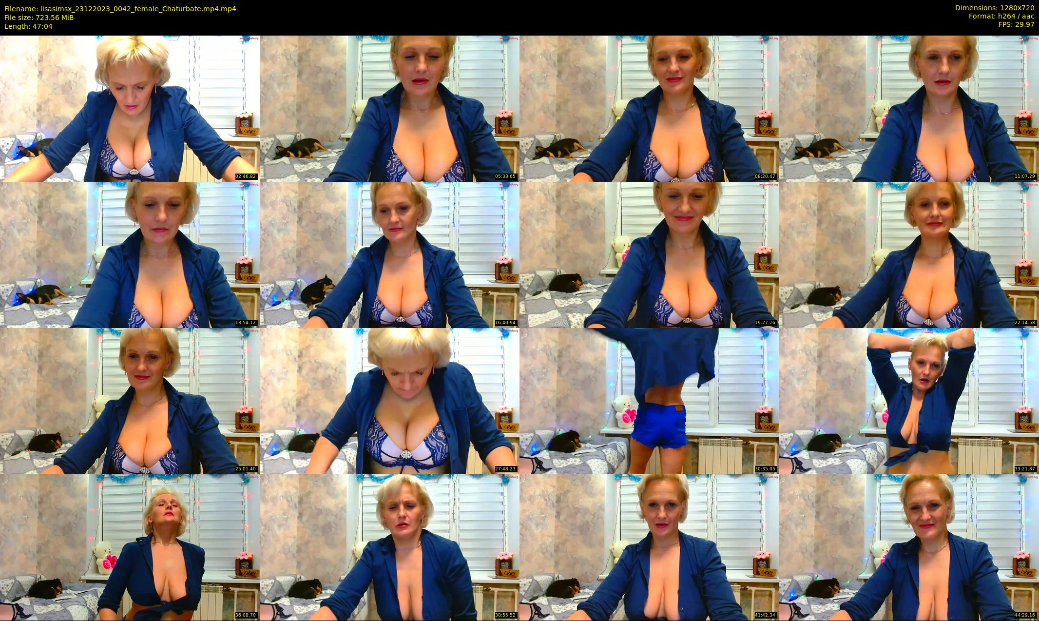 lisasimsx — 48 minute Chaturbate female cam show recording, 720p, Dec 23, 2023