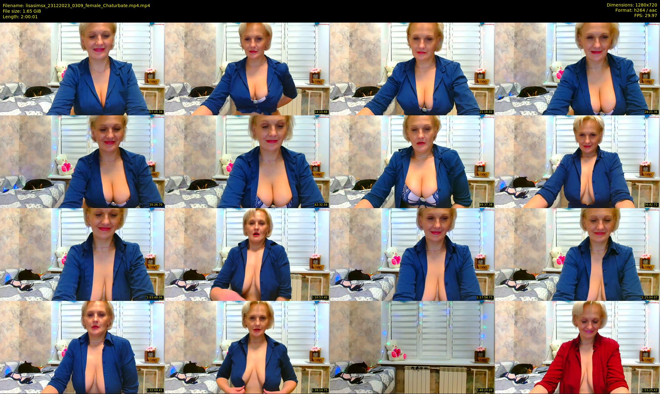 lisasimsx — 121 minute Chaturbate female cam show recording, 720p, Dec 23, 2023
