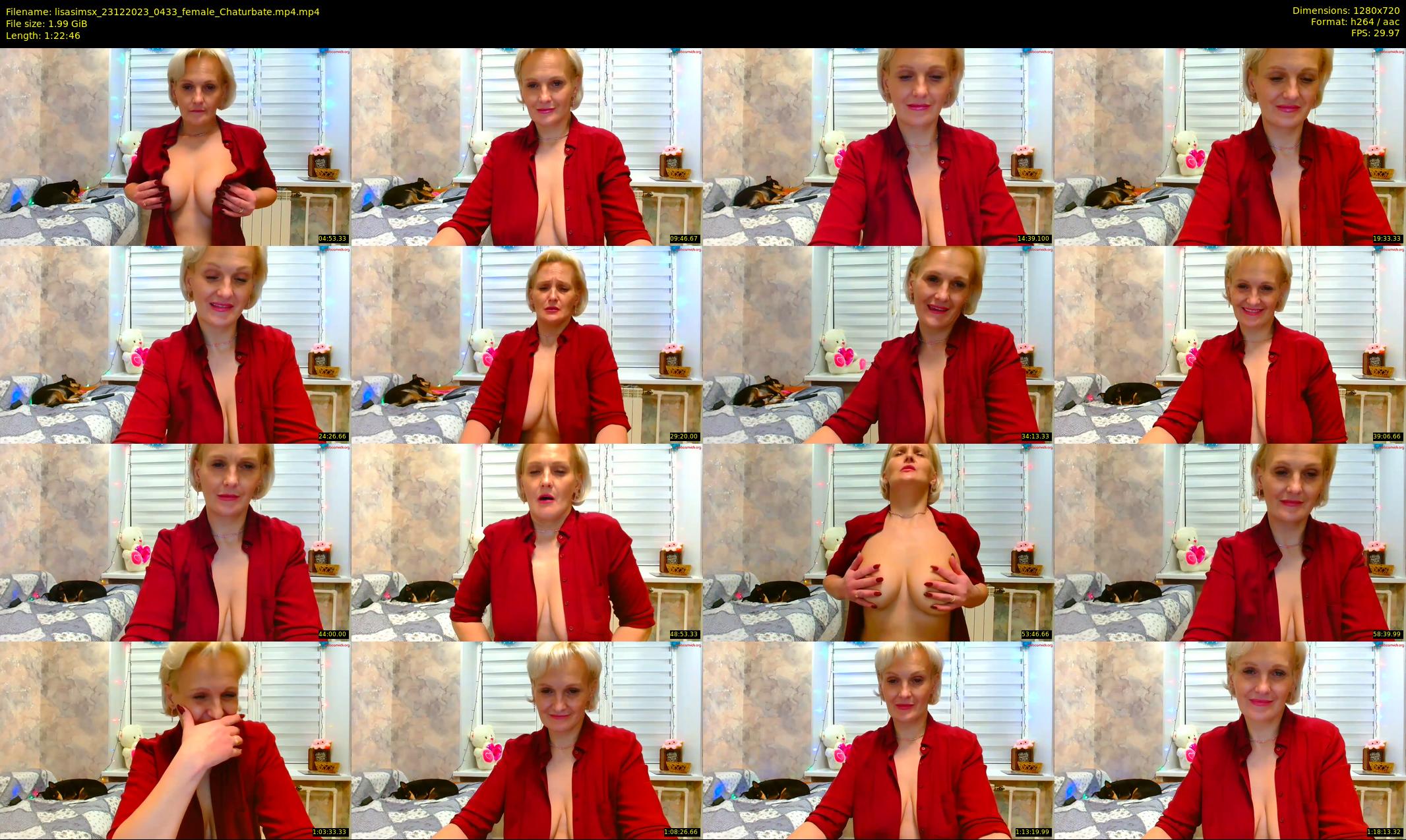 lisasimsx — 83 minute Chaturbate female cam show recording, 720p, Dec 23, 2023