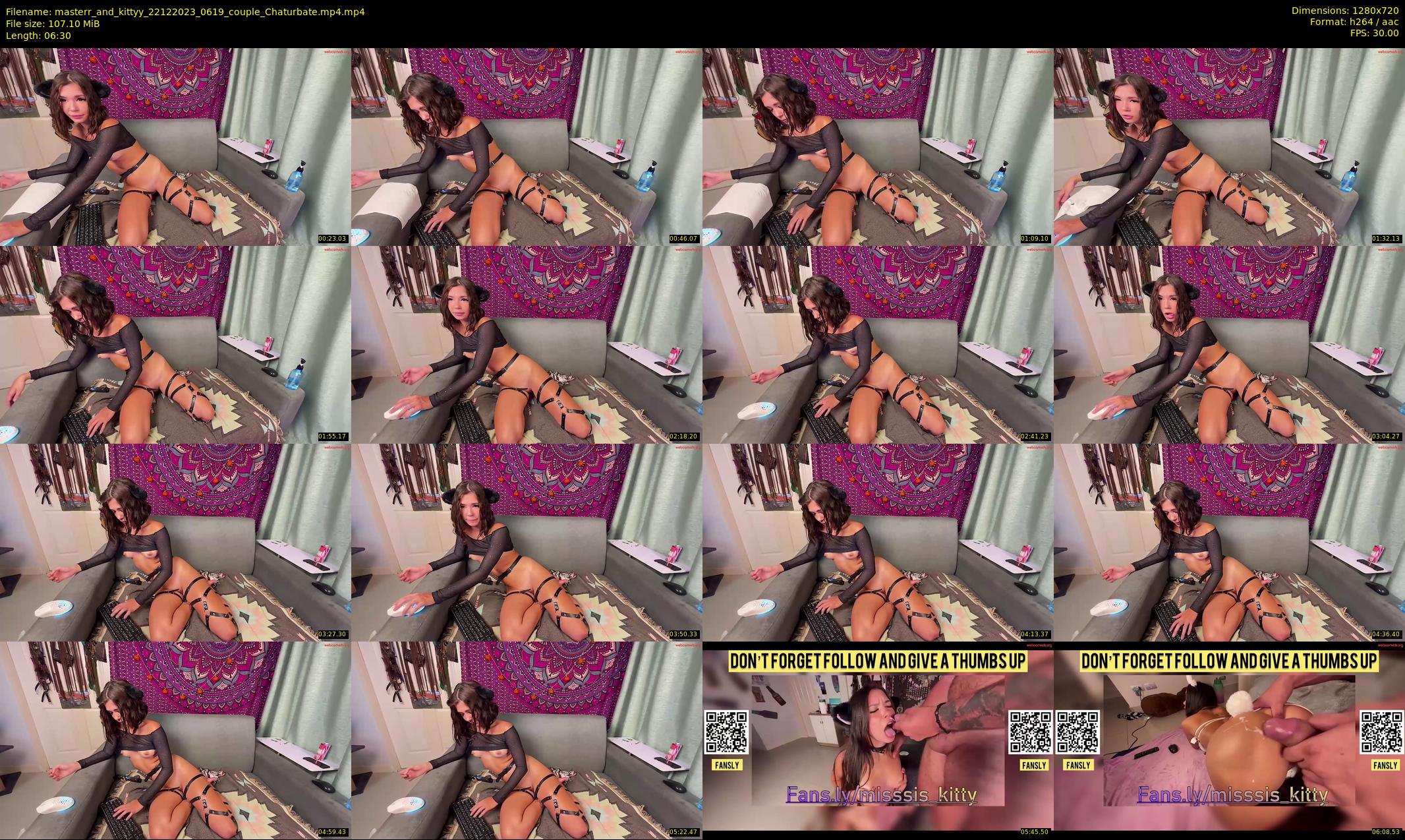 masterr_and_kittyy — 7 minute Chaturbate couple cam show recording, 720p, Dec 22, 2023