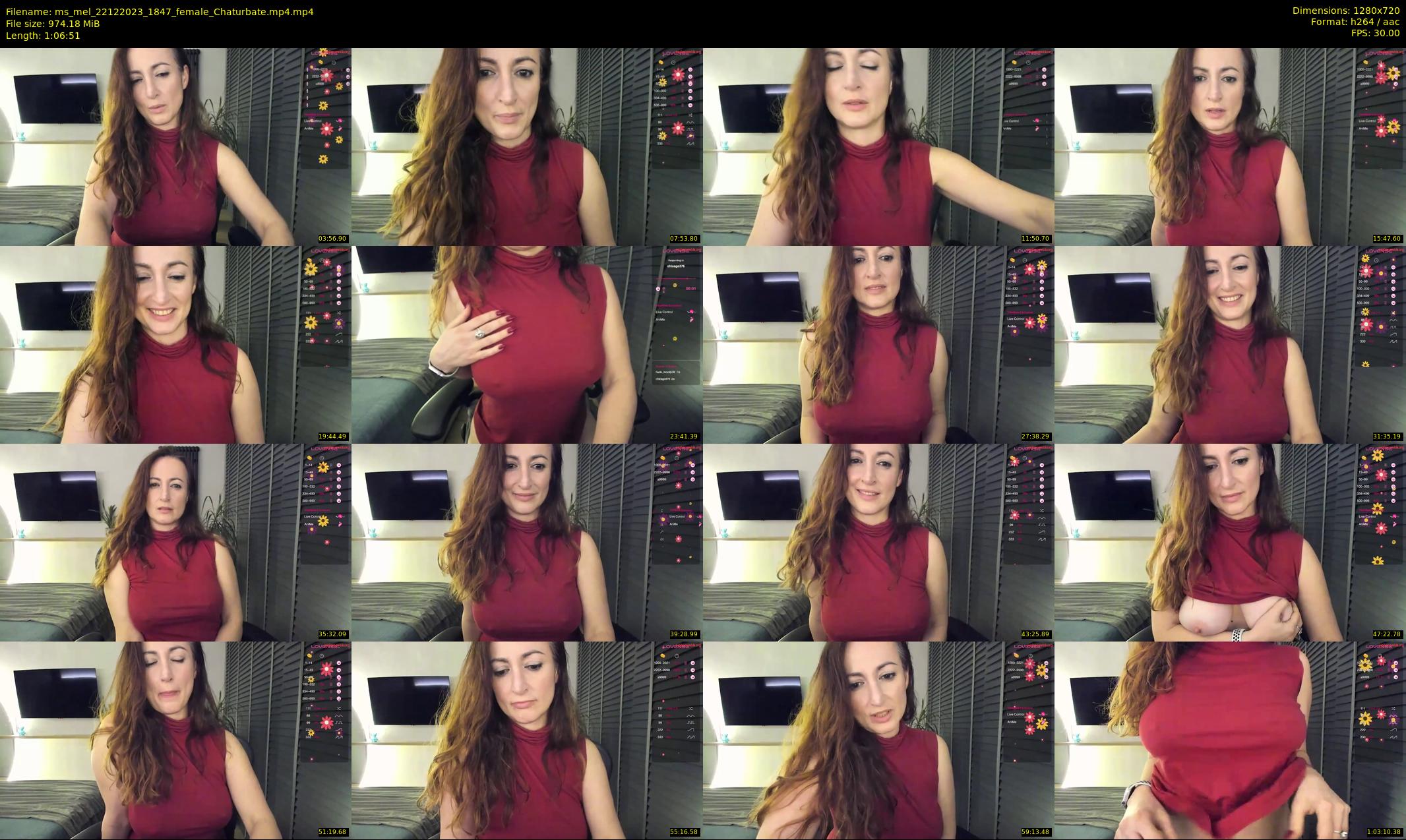 ms_mel — 67 minute Chaturbate female cam show recording, 720p, Dec 22, 2023