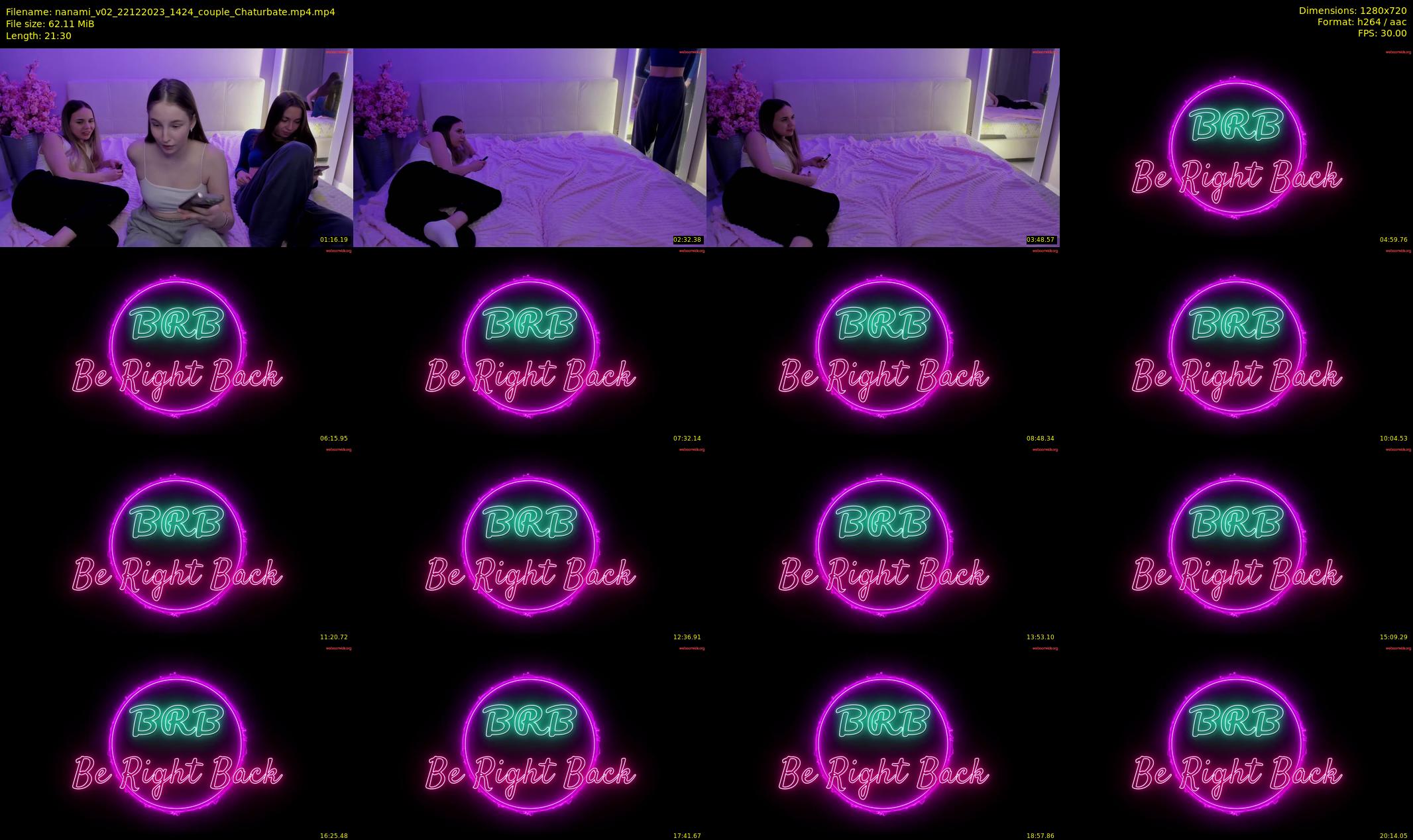 nanami_v02 — 22 minute Chaturbate couple cam show recording, 720p, Dec 22, 2023