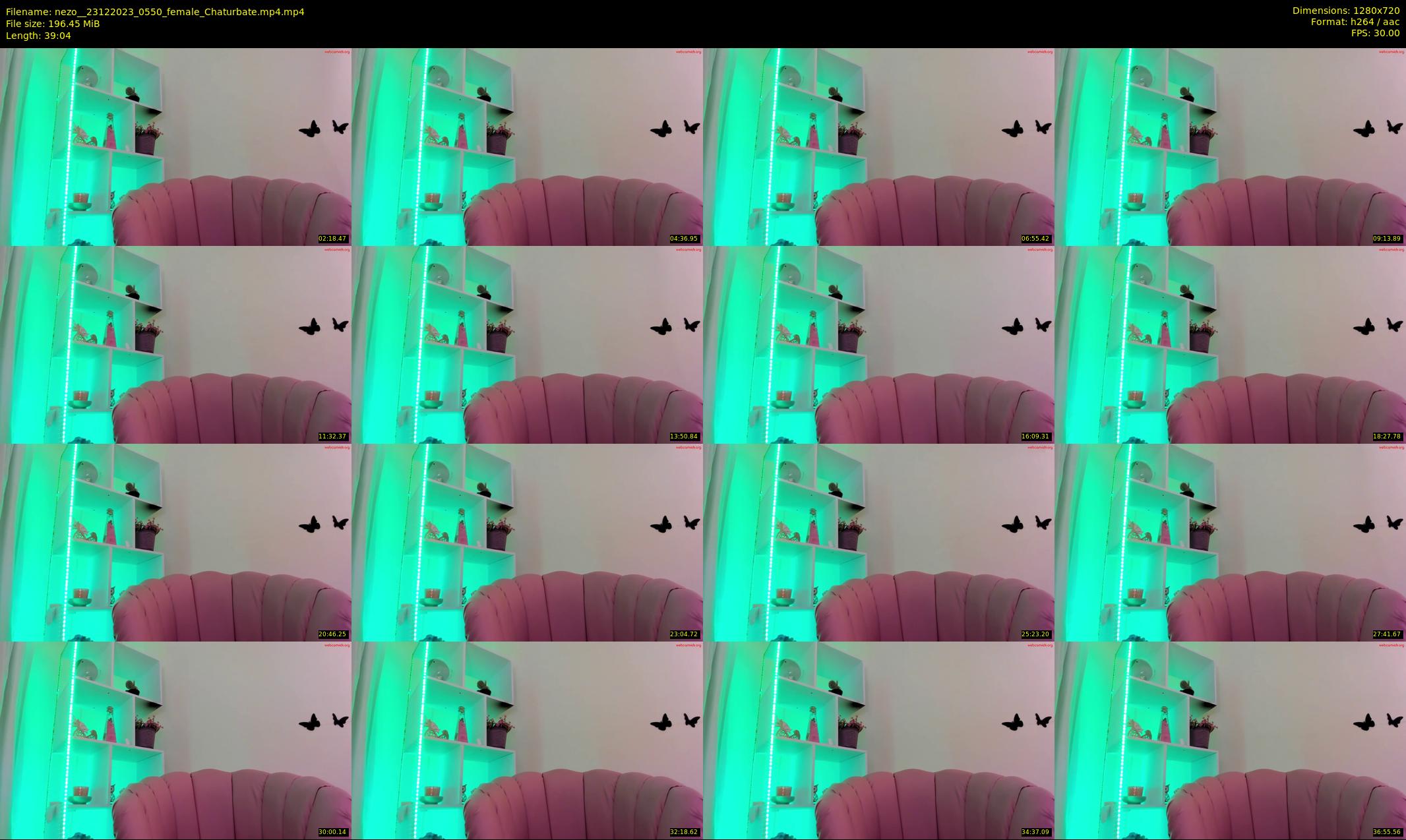 nezo_ — 40 minute Chaturbate female cam show recording, 720p, Dec 23, 2023